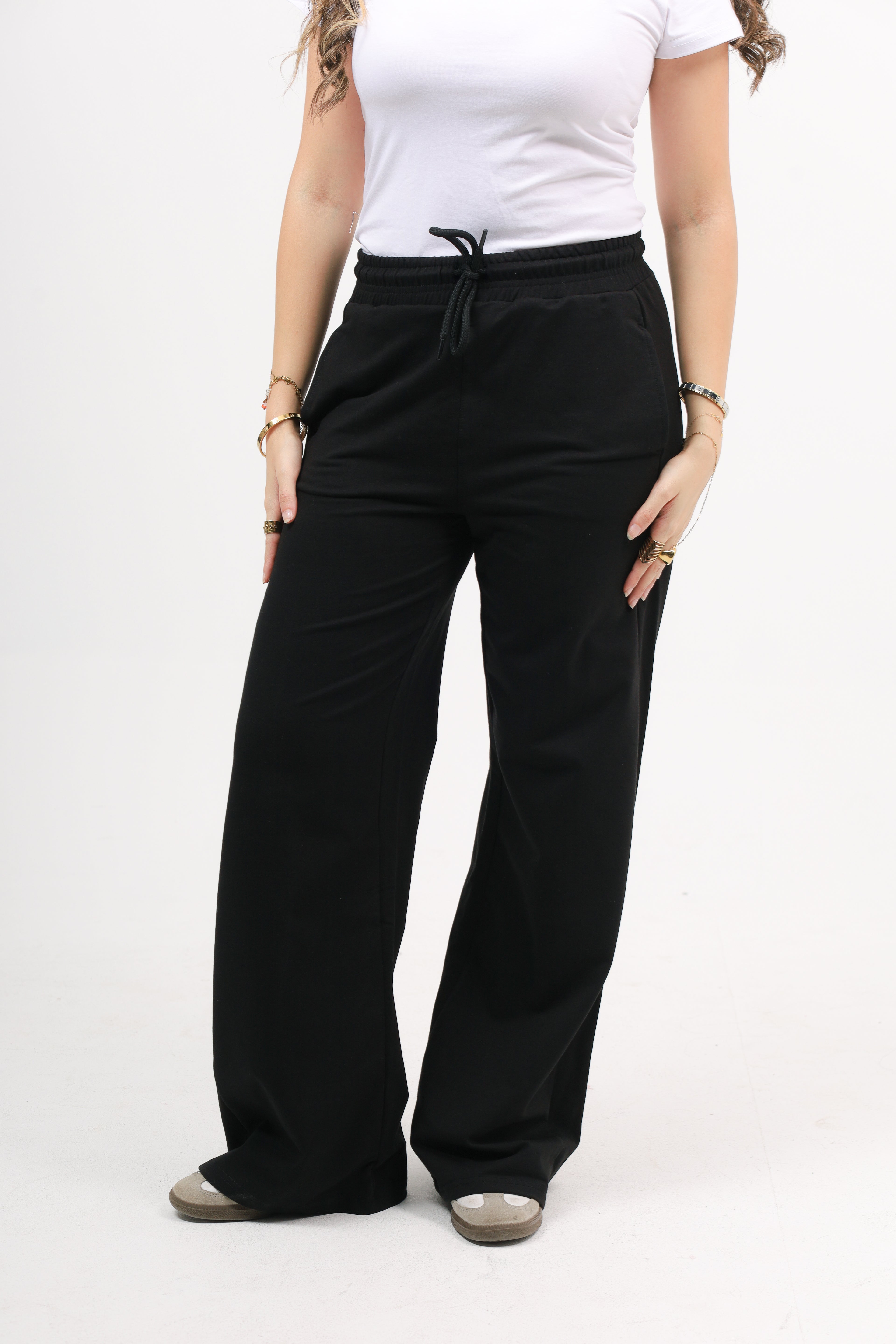 sweat pants wide leg