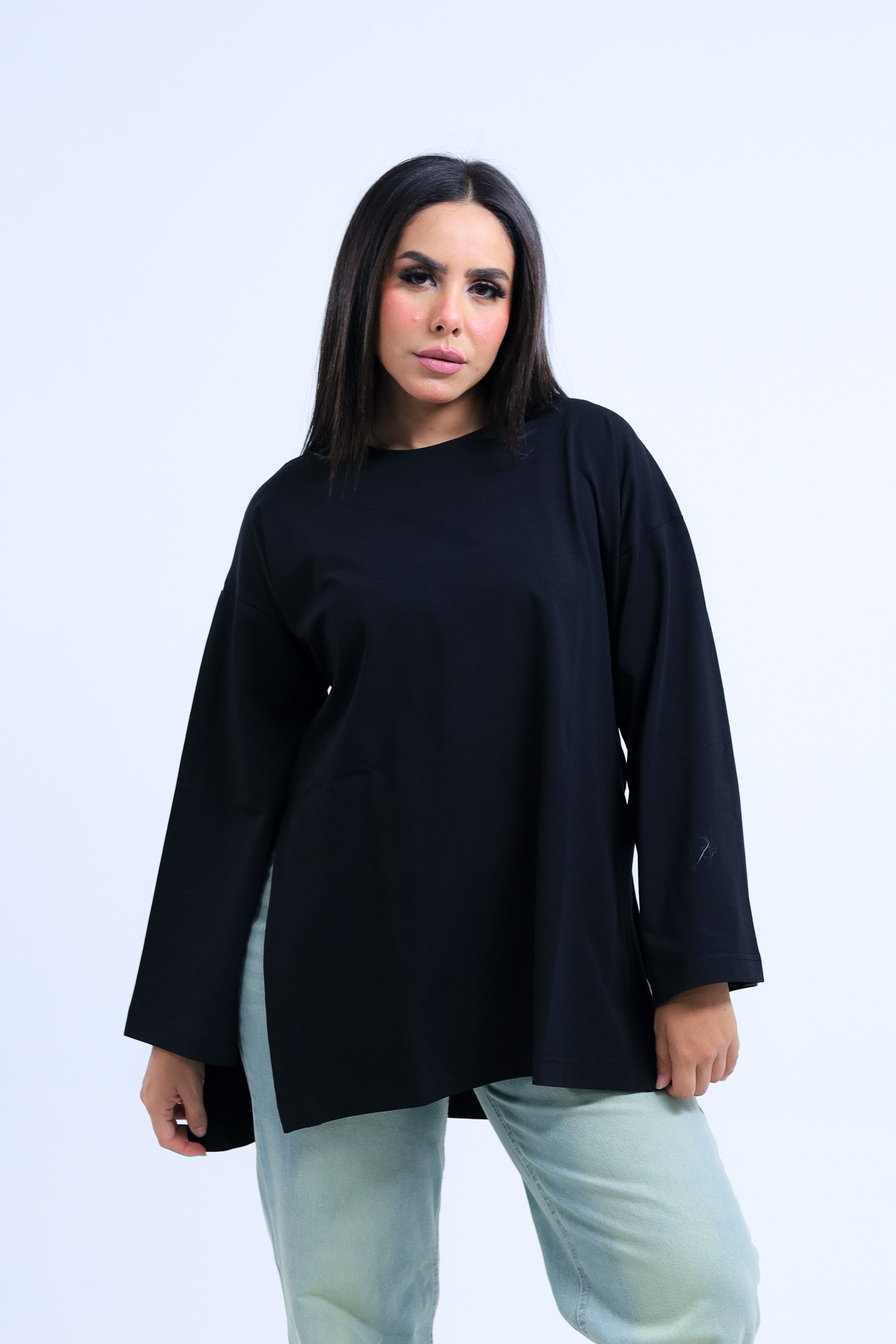 Oversized Basic Cotton Tee