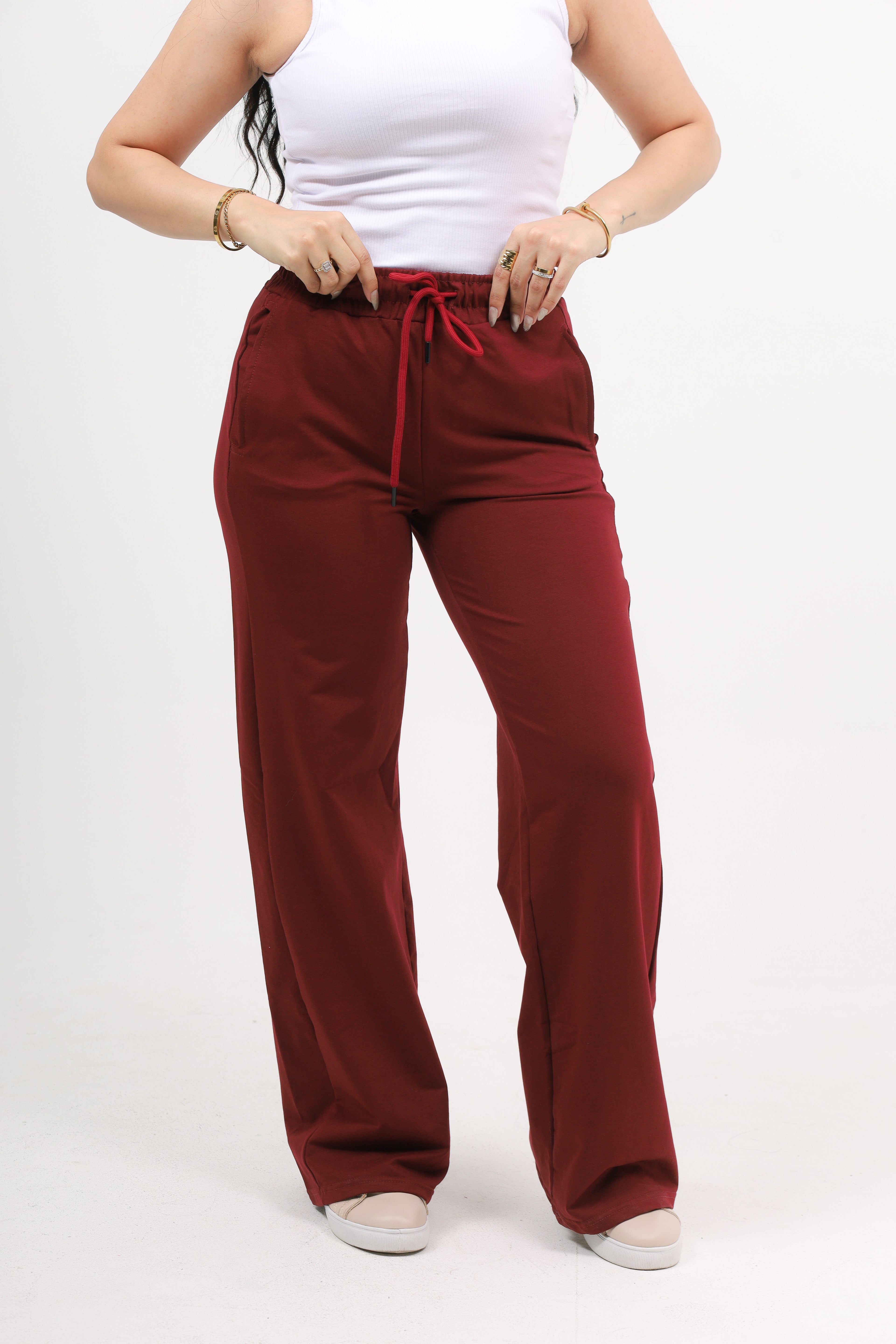 sweat pants wide leg
