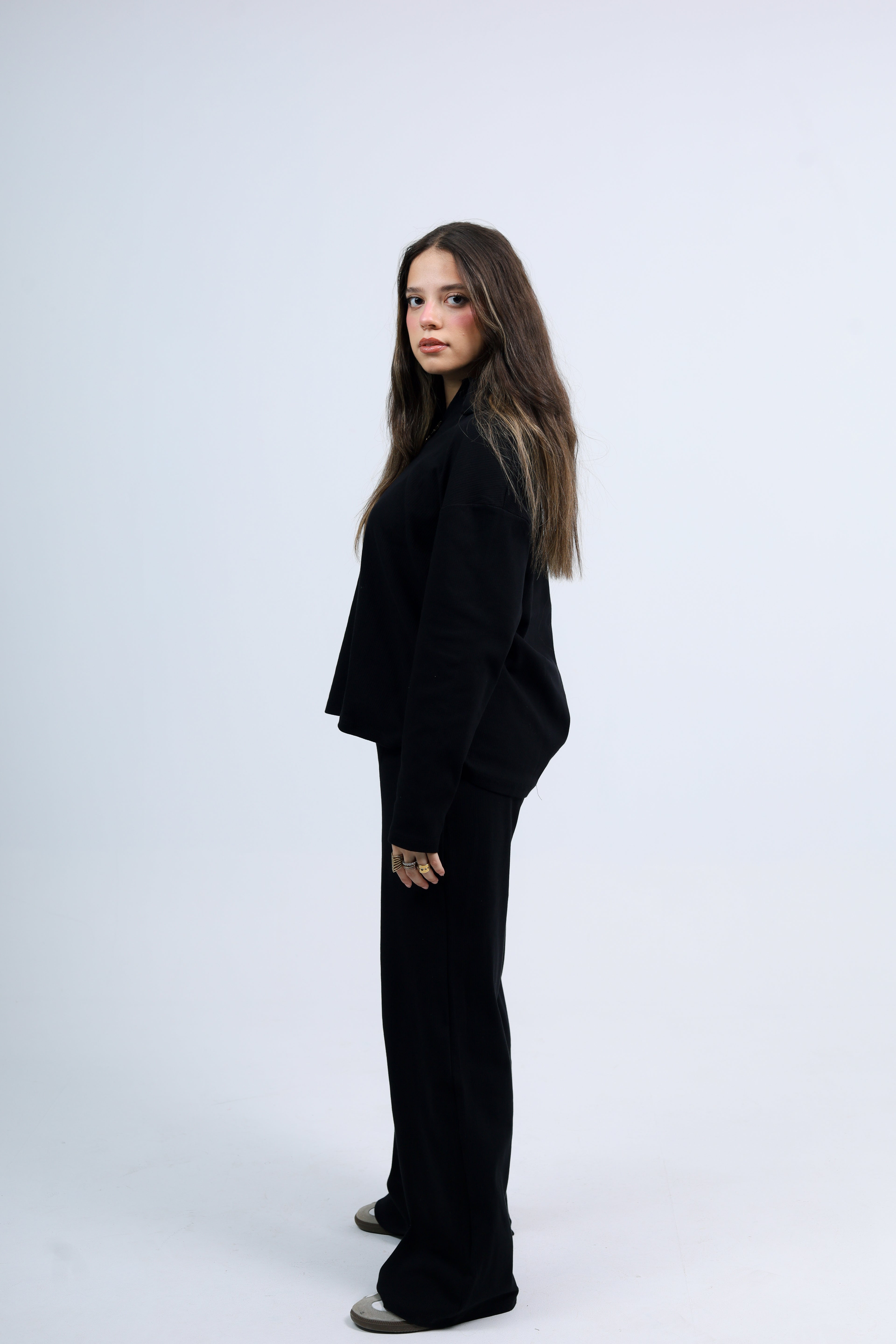 Ribbed Cotton Lounge Set