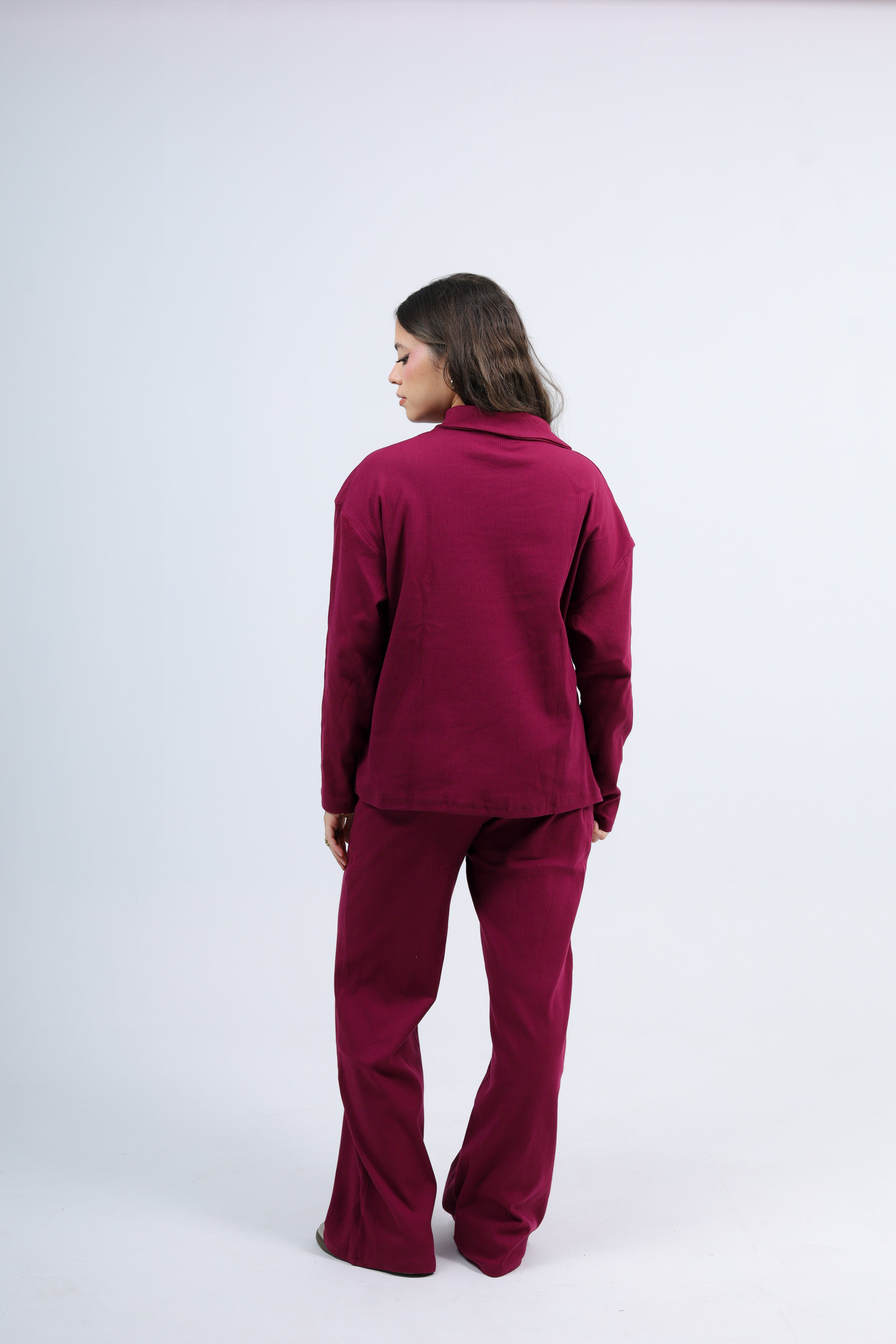 Ribbed Cotton Lounge Set