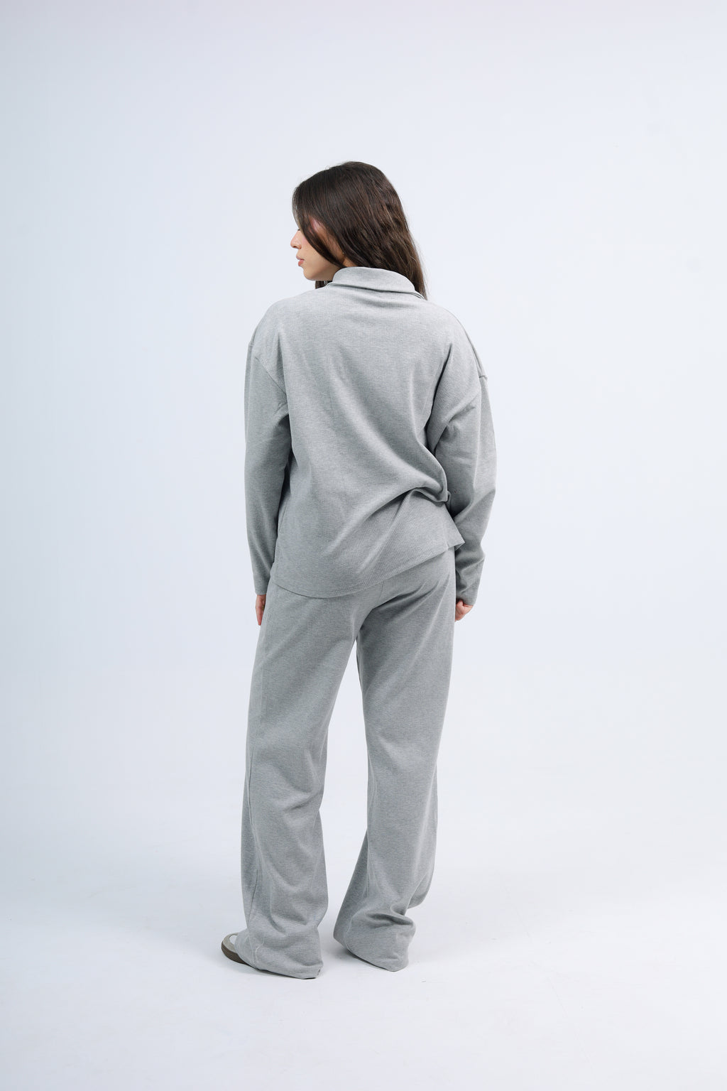Ribbed Cotton Lounge Set