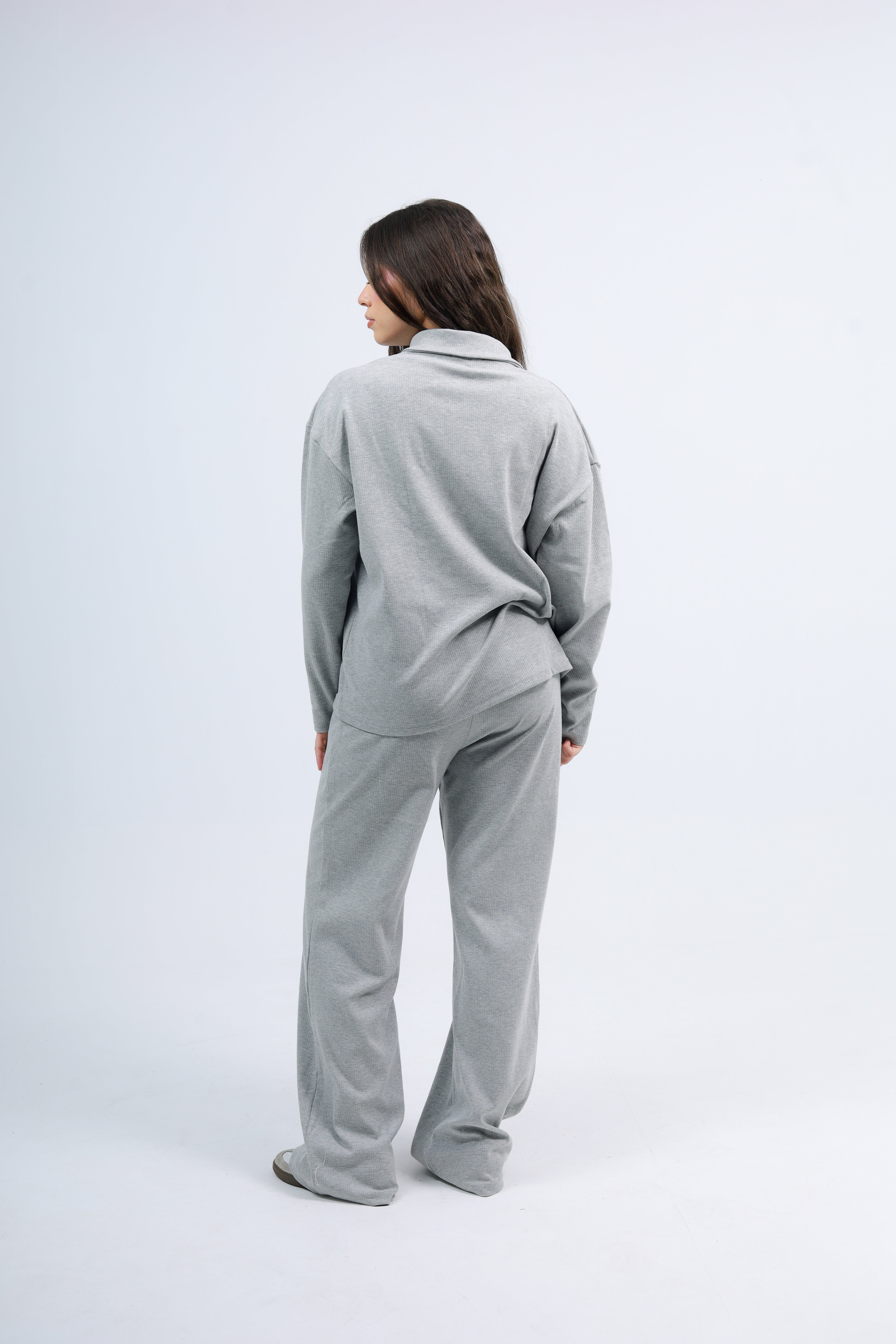 Ribbed Cotton Lounge Set