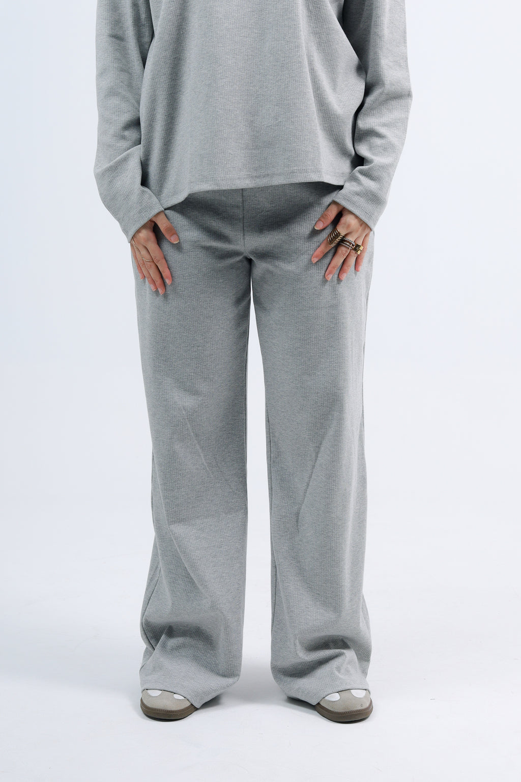 Ribbed Cotton Lounge Set