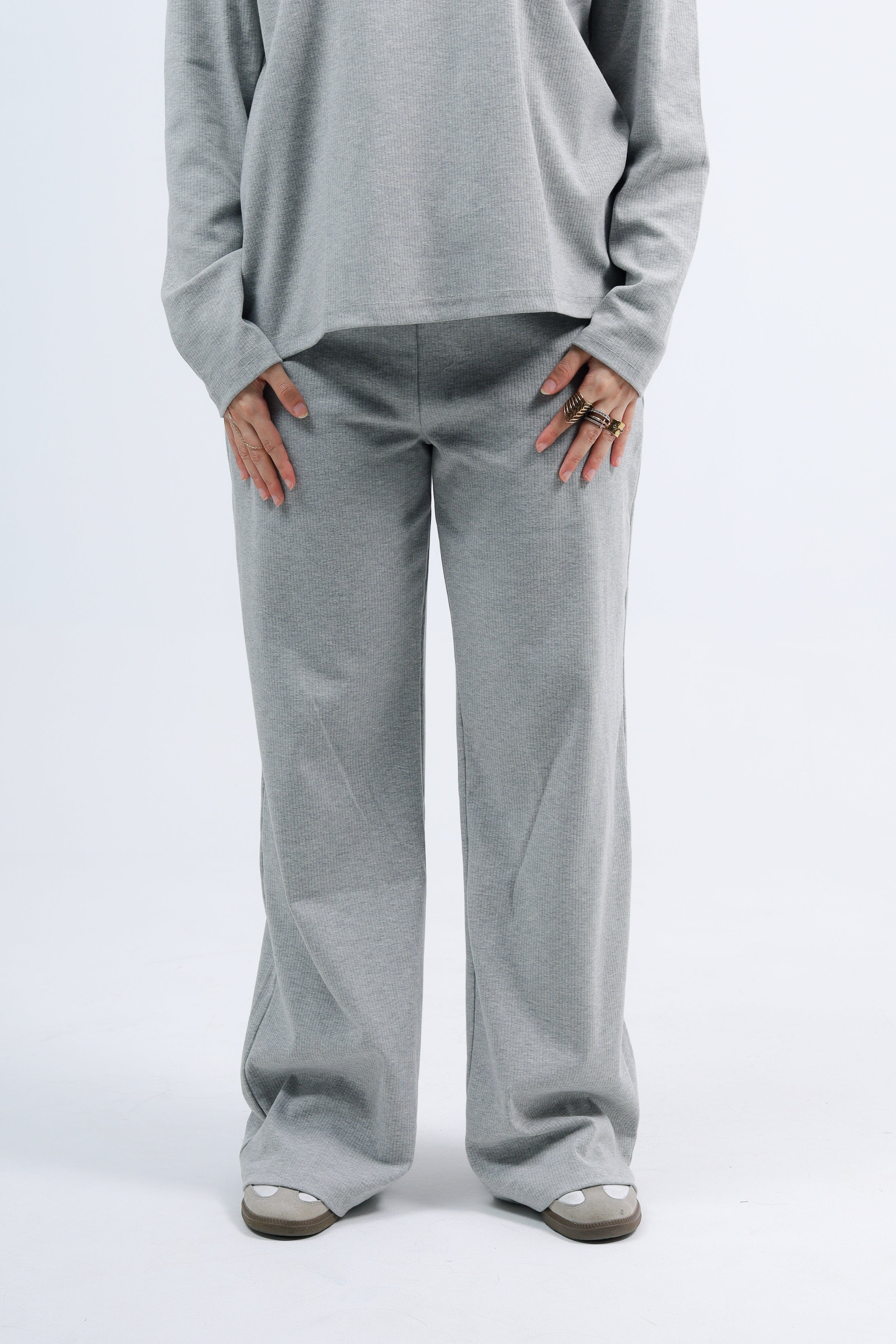 Ribbed Cotton Lounge Set