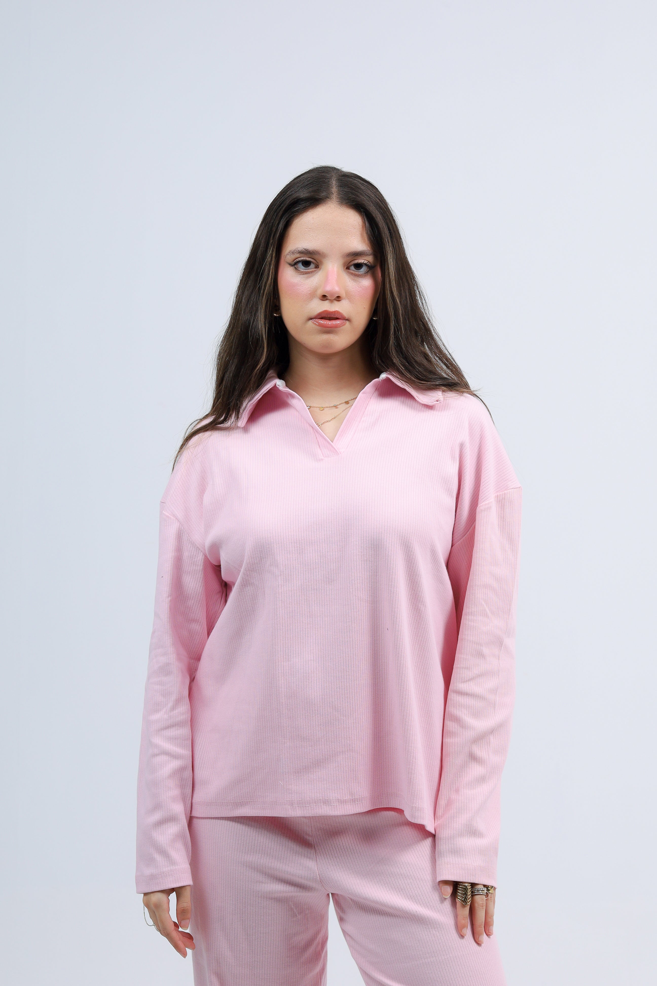 Ribbed Cotton Lounge Set