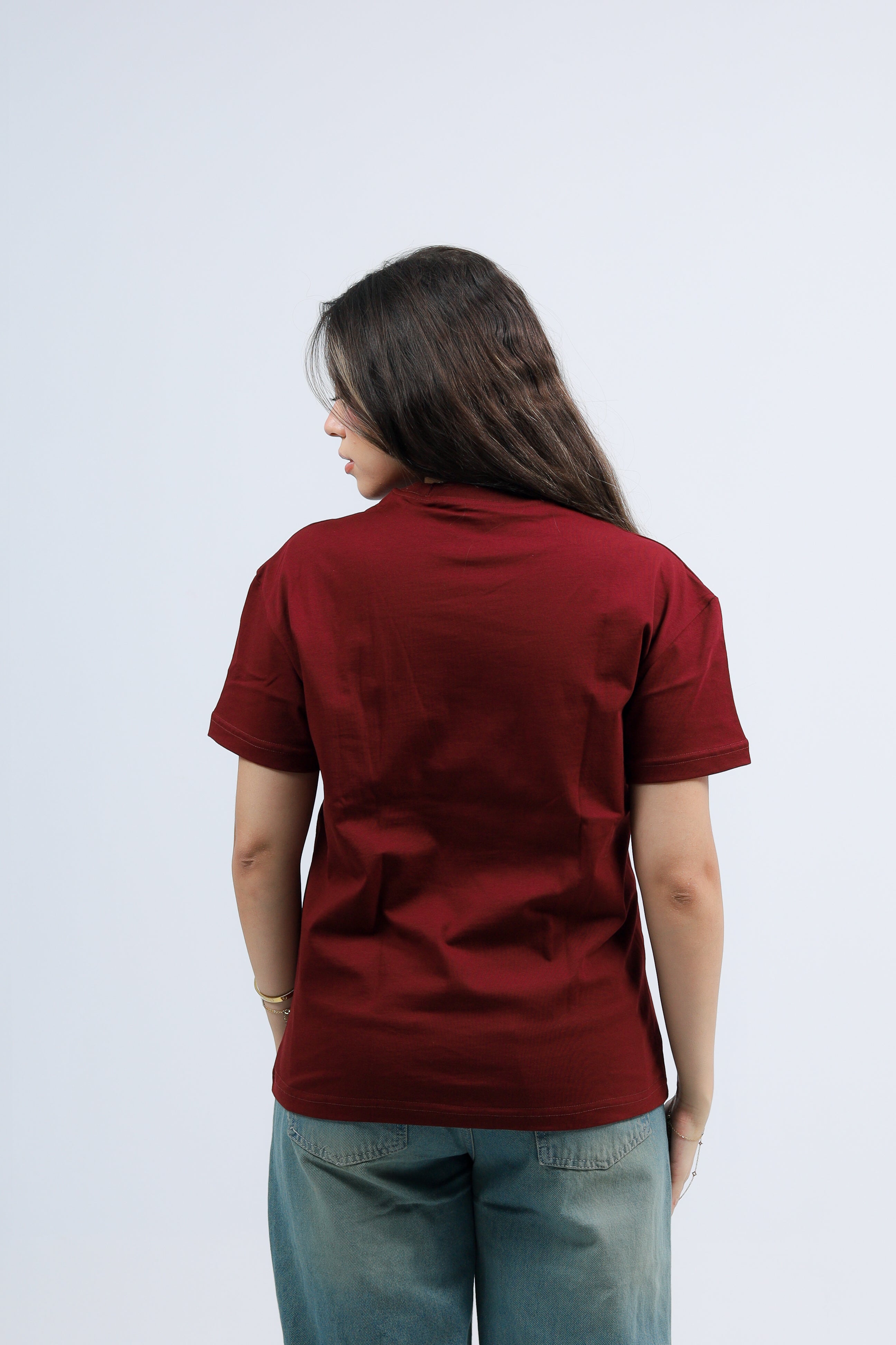 Oversized Tee Printed santa monica