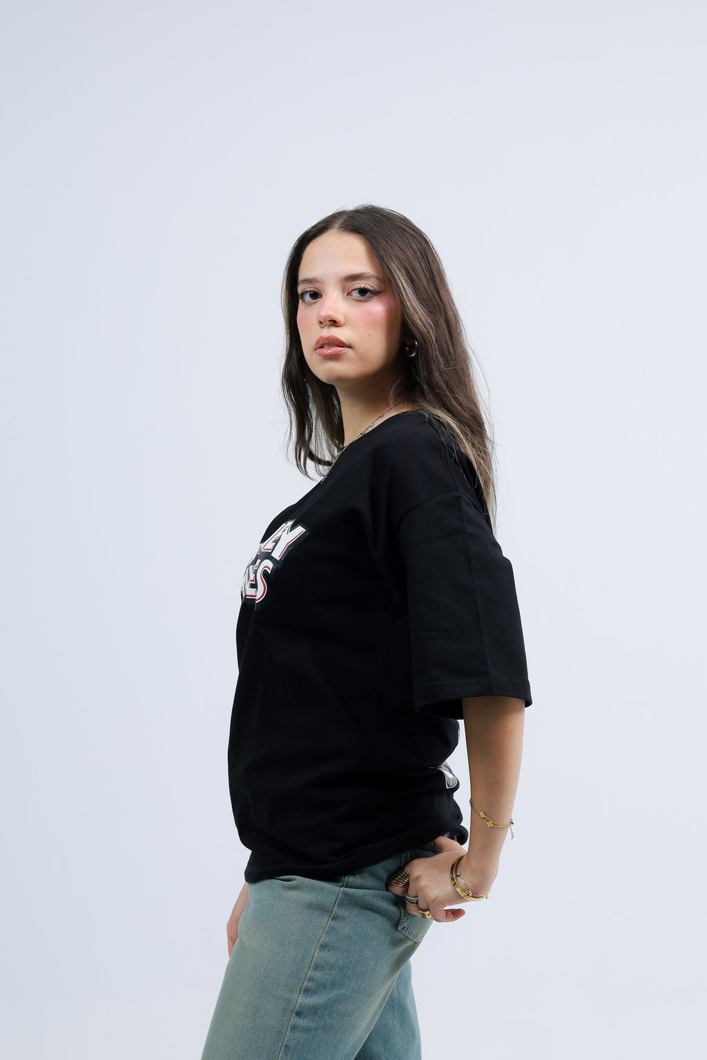 Oversized Tee Printed Looney Tunes