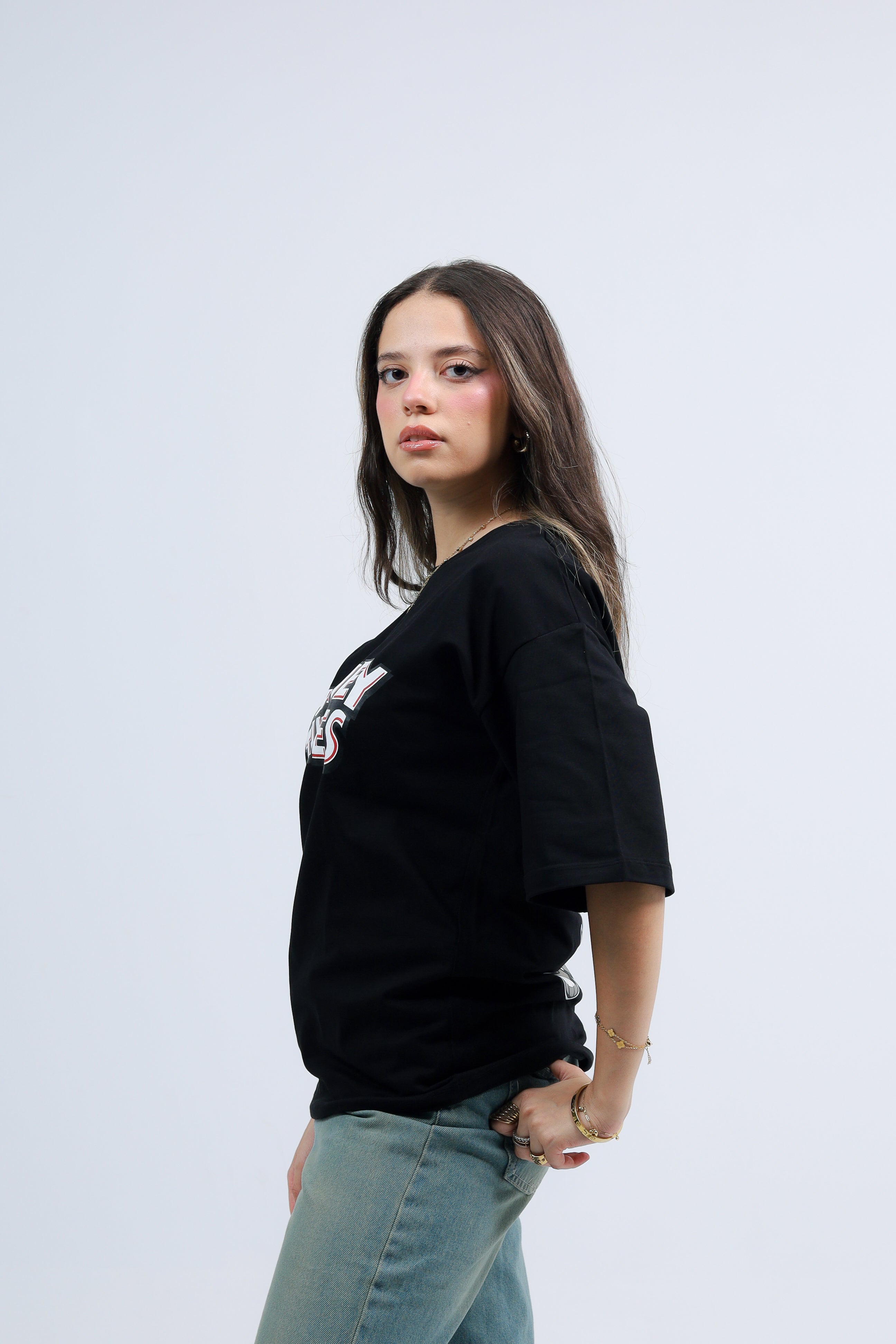 Oversized Tee Printed Looney Tunes