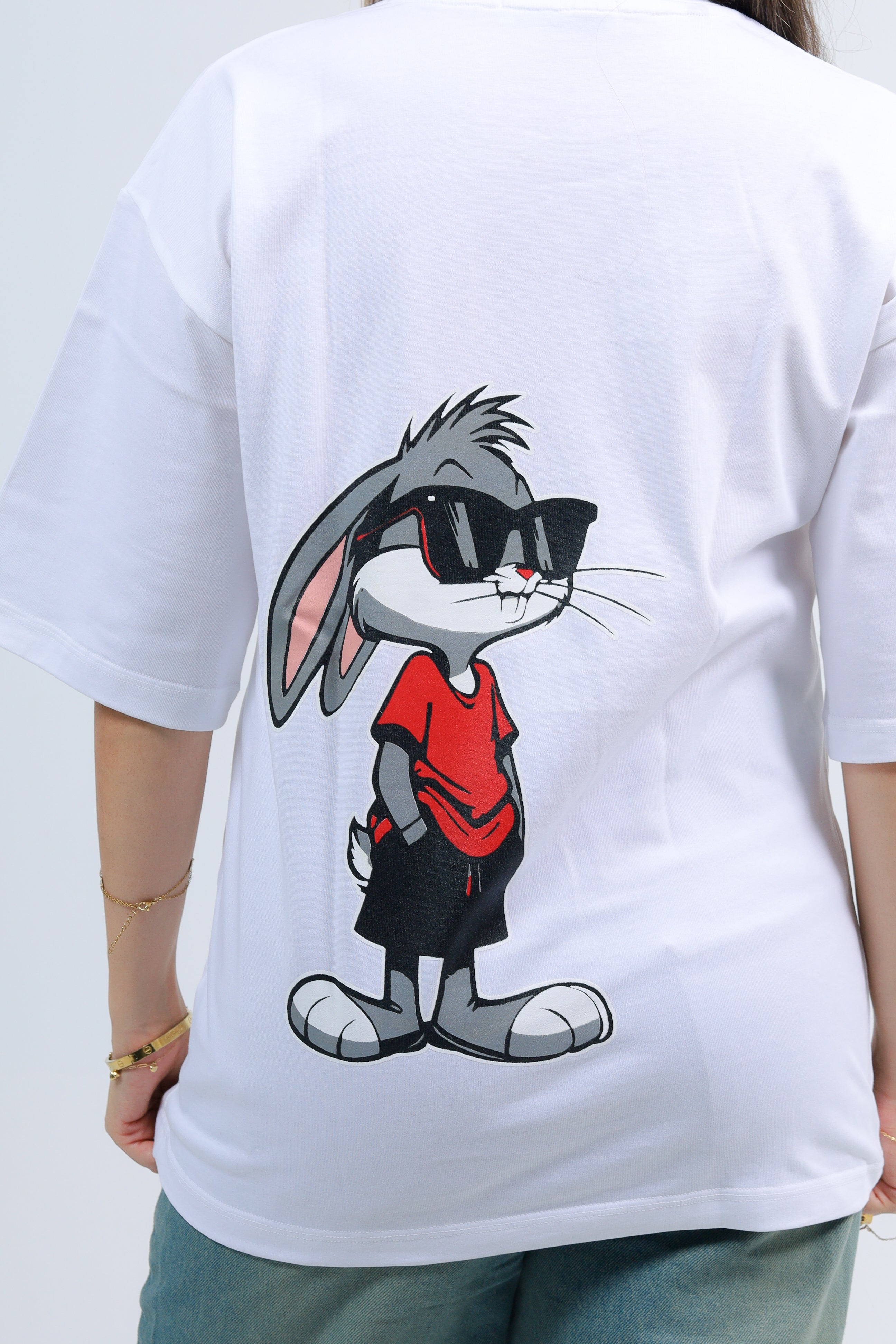 Oversized Tee Printed Looney Tunes