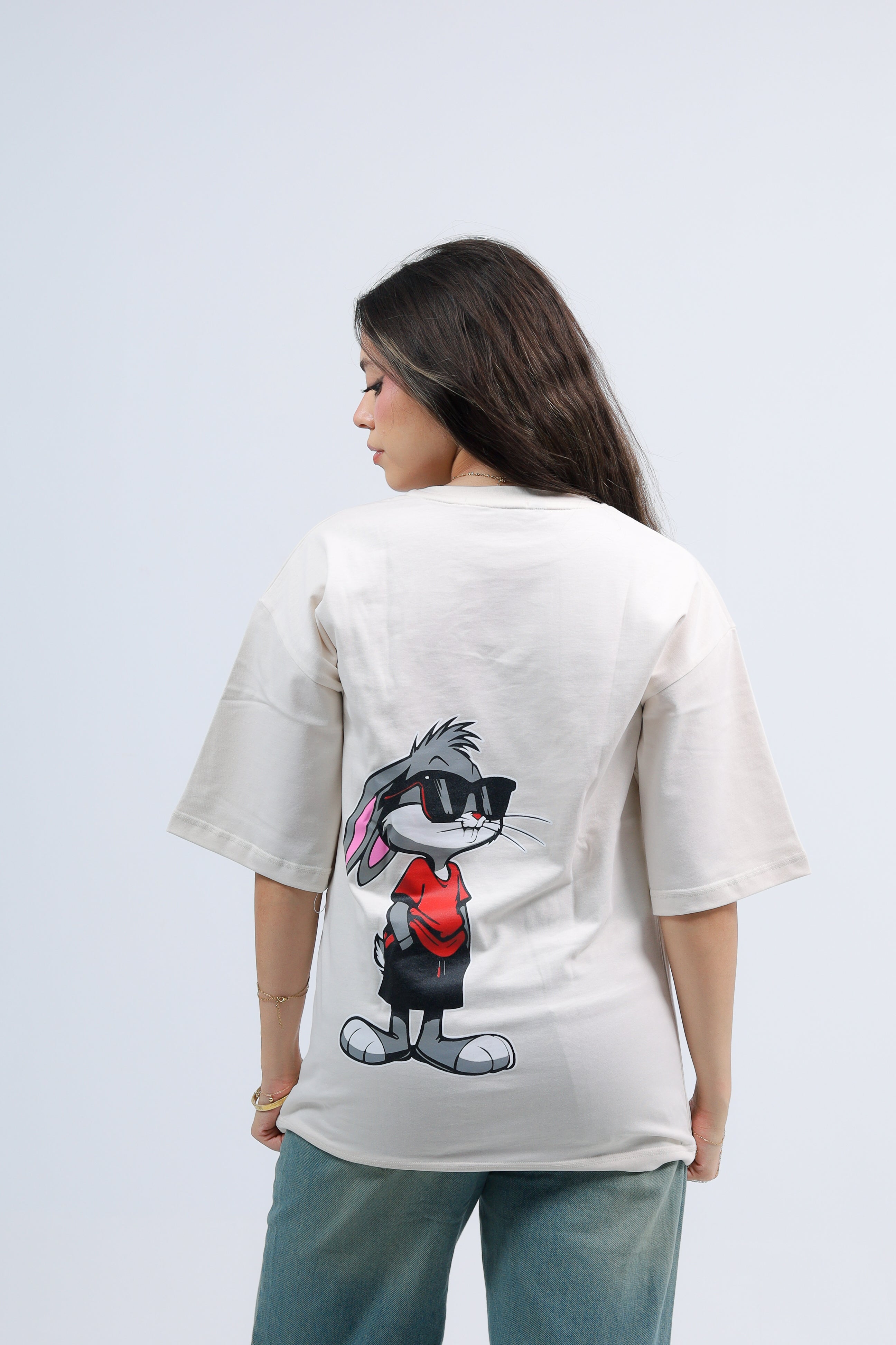 Oversized Tee Printed Looney Tunes