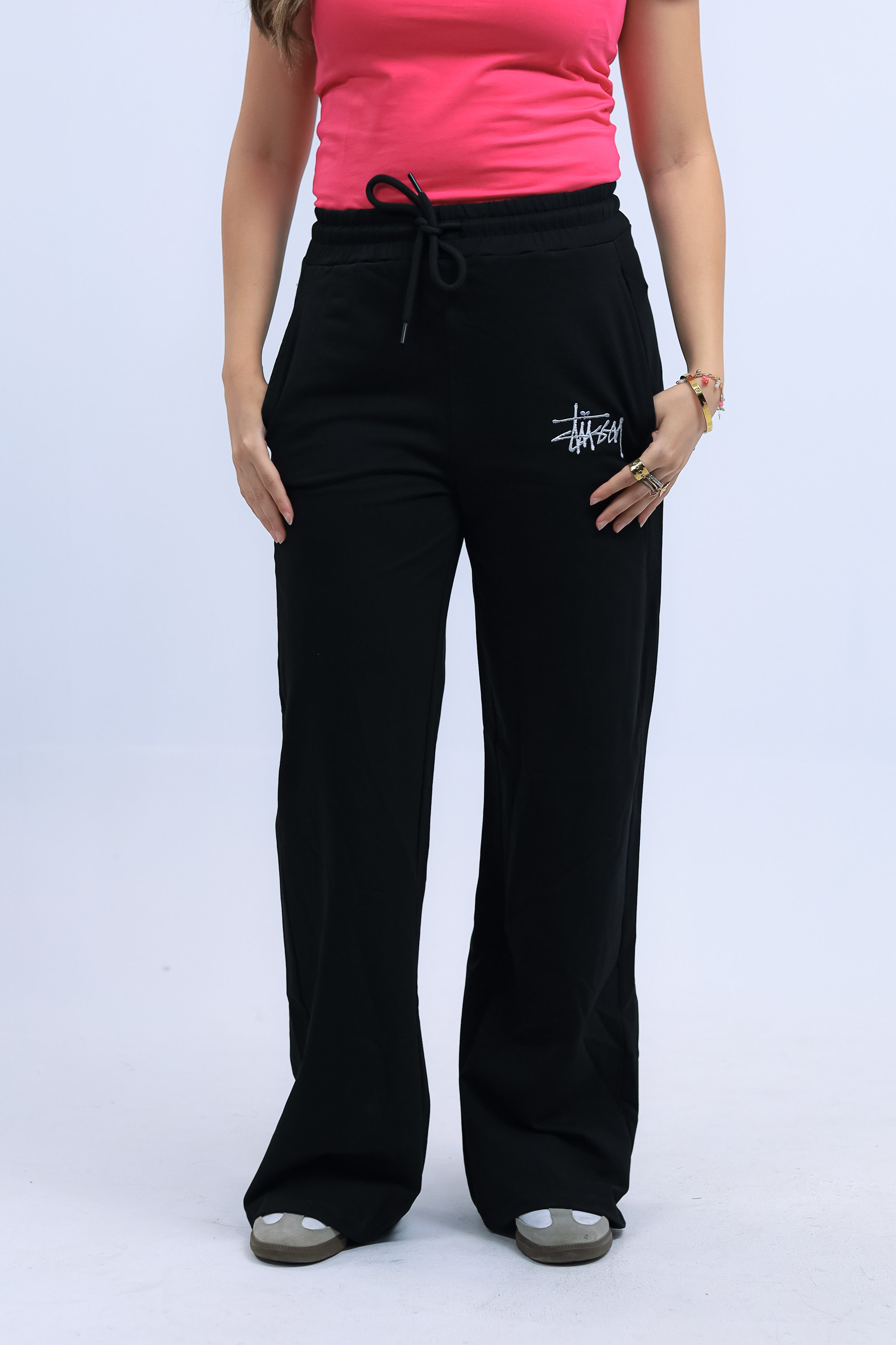 WIDE LEG SWEATPANTS