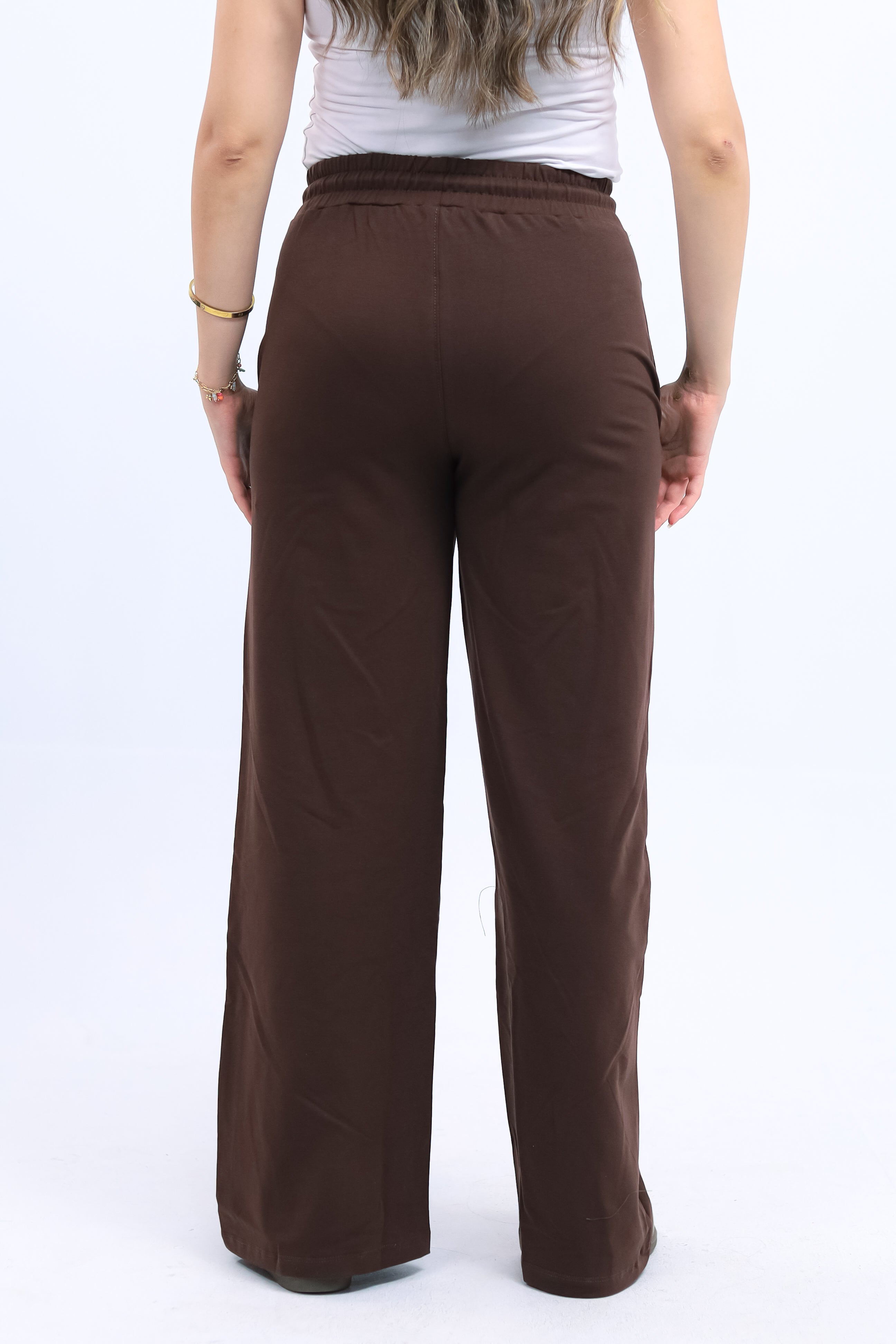 BOW WIDE LEG SWEATPANTS