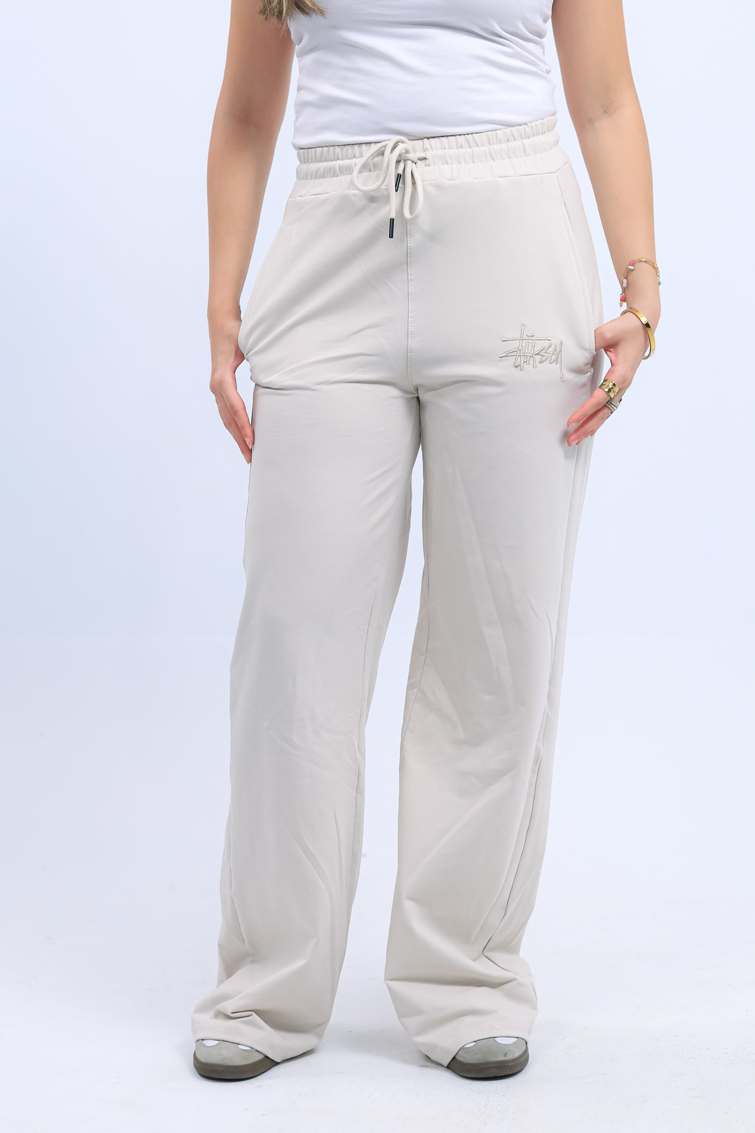 WIDE LEG SWEATPANTS