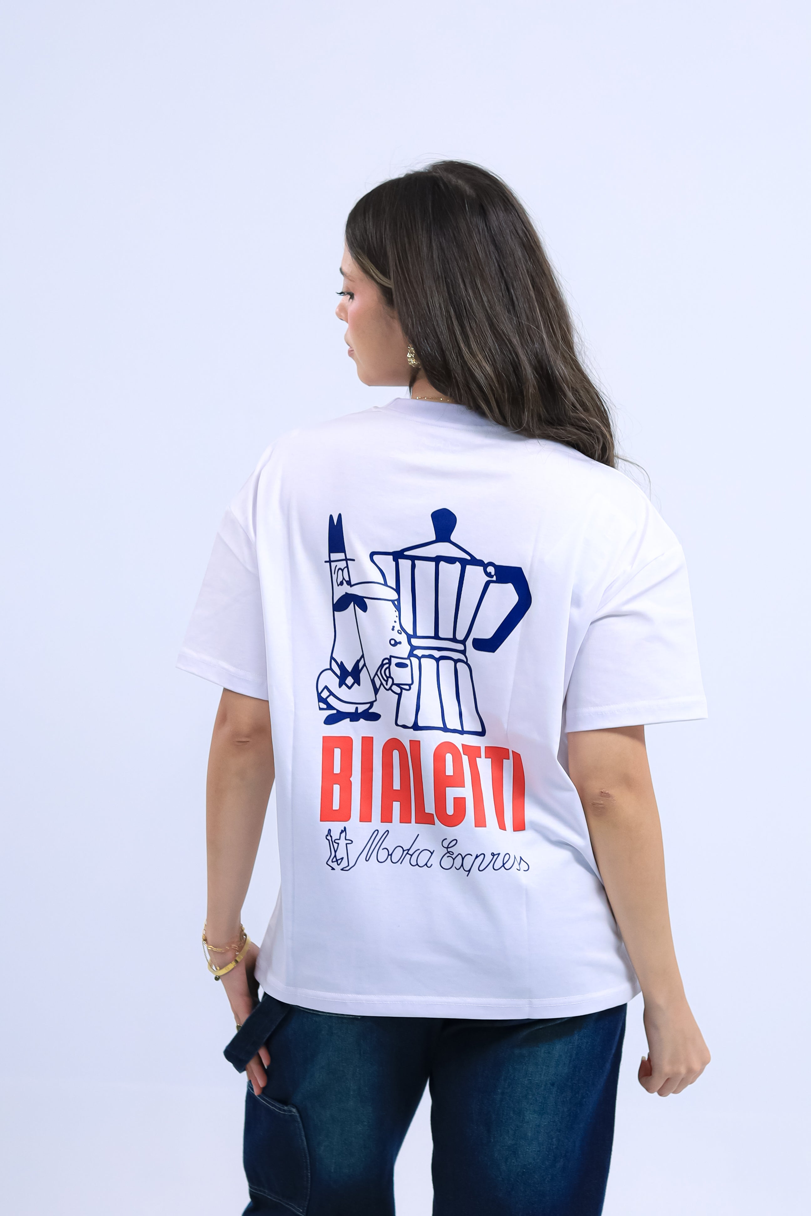 Bialet Oversized Printed Tee