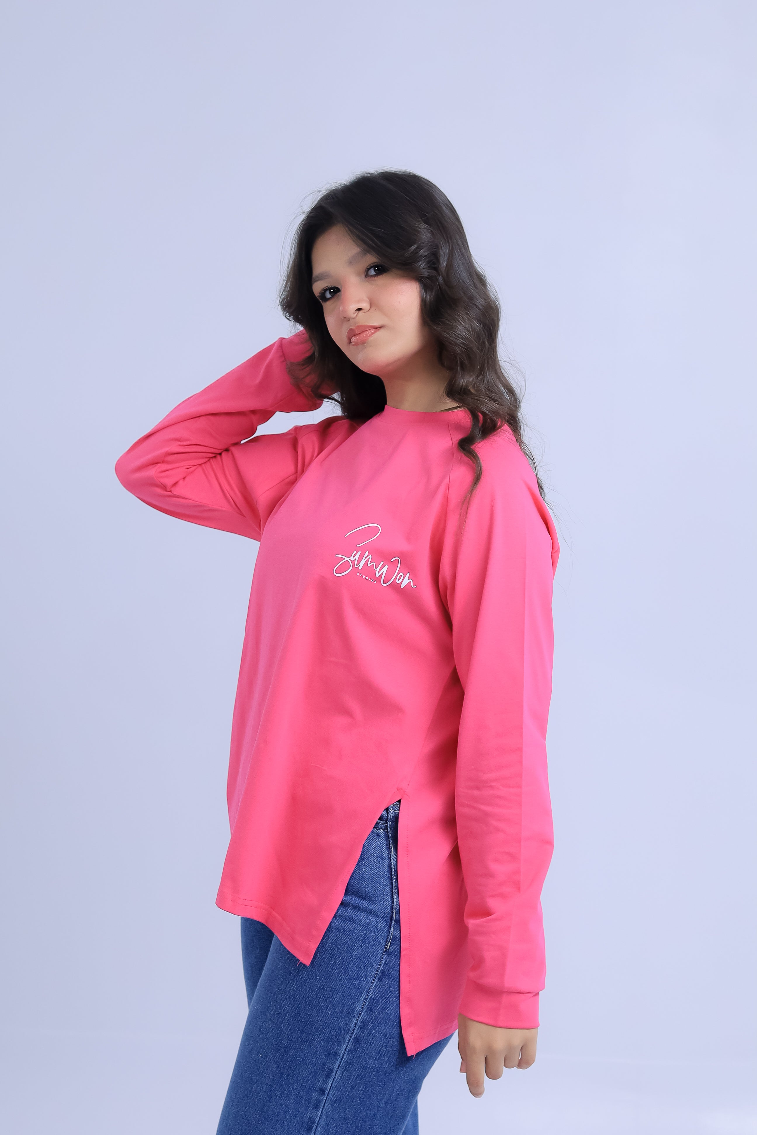 Somwon Long Sleeve Printed Tee