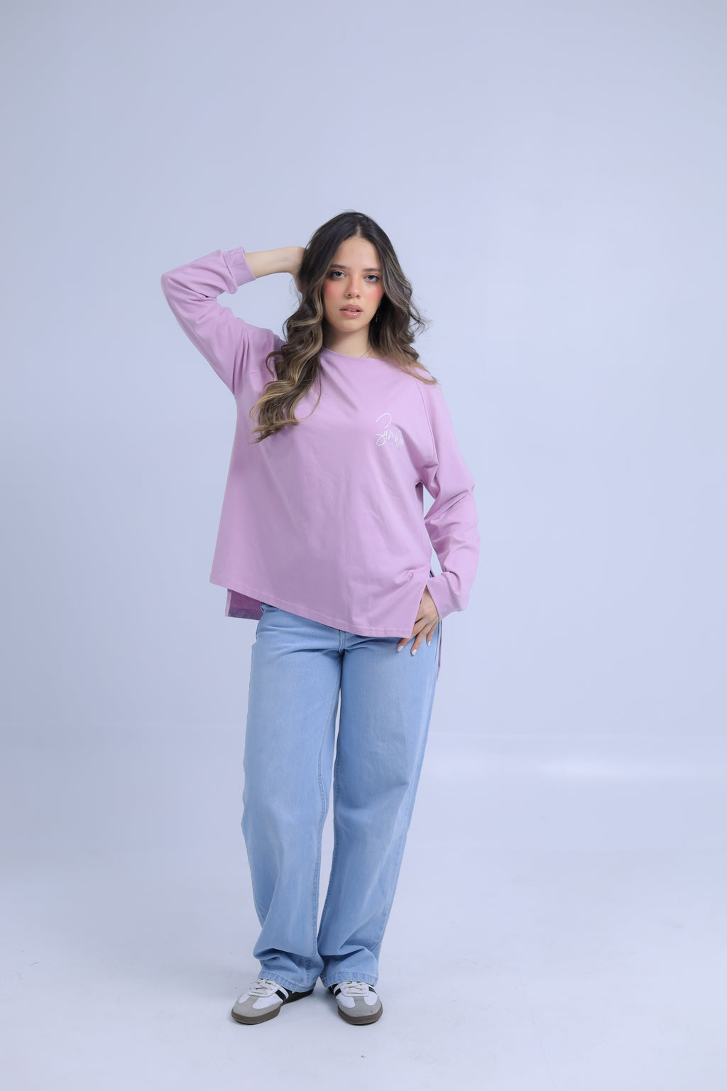 Somwon Long Sleeve Printed Tee
