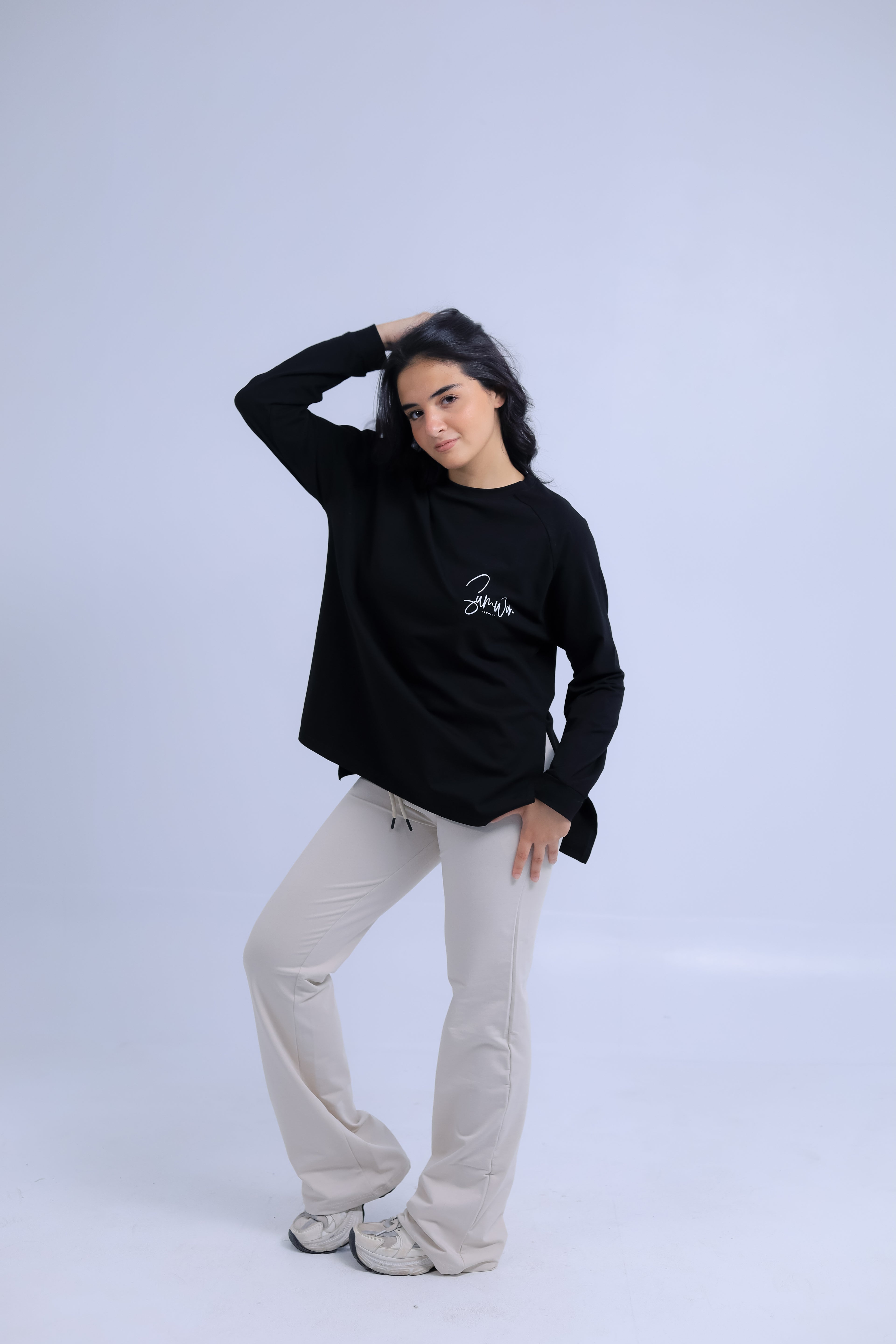 Somwon Long Sleeve Printed Tee