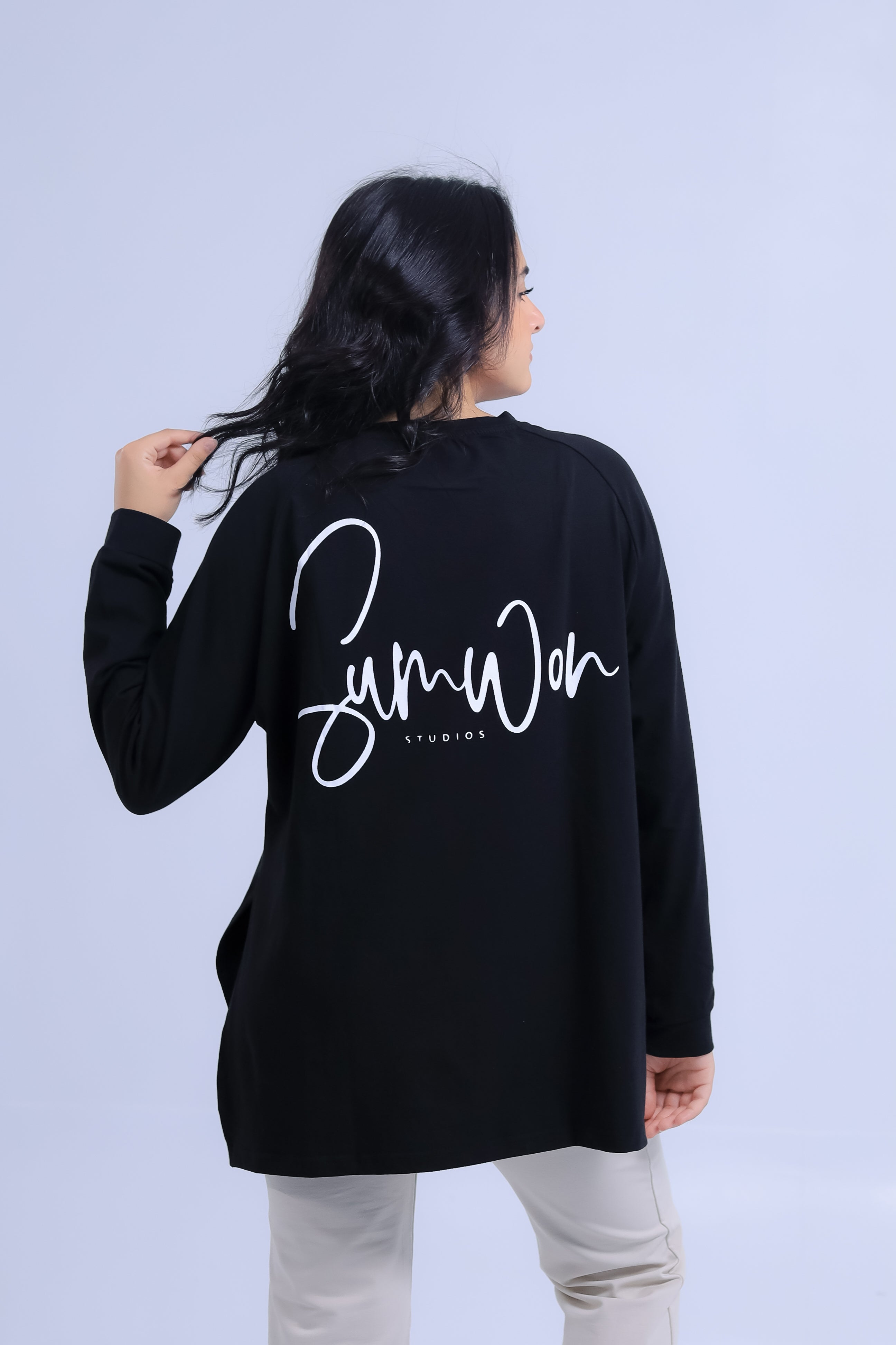 Somwon Long Sleeve Printed Tee