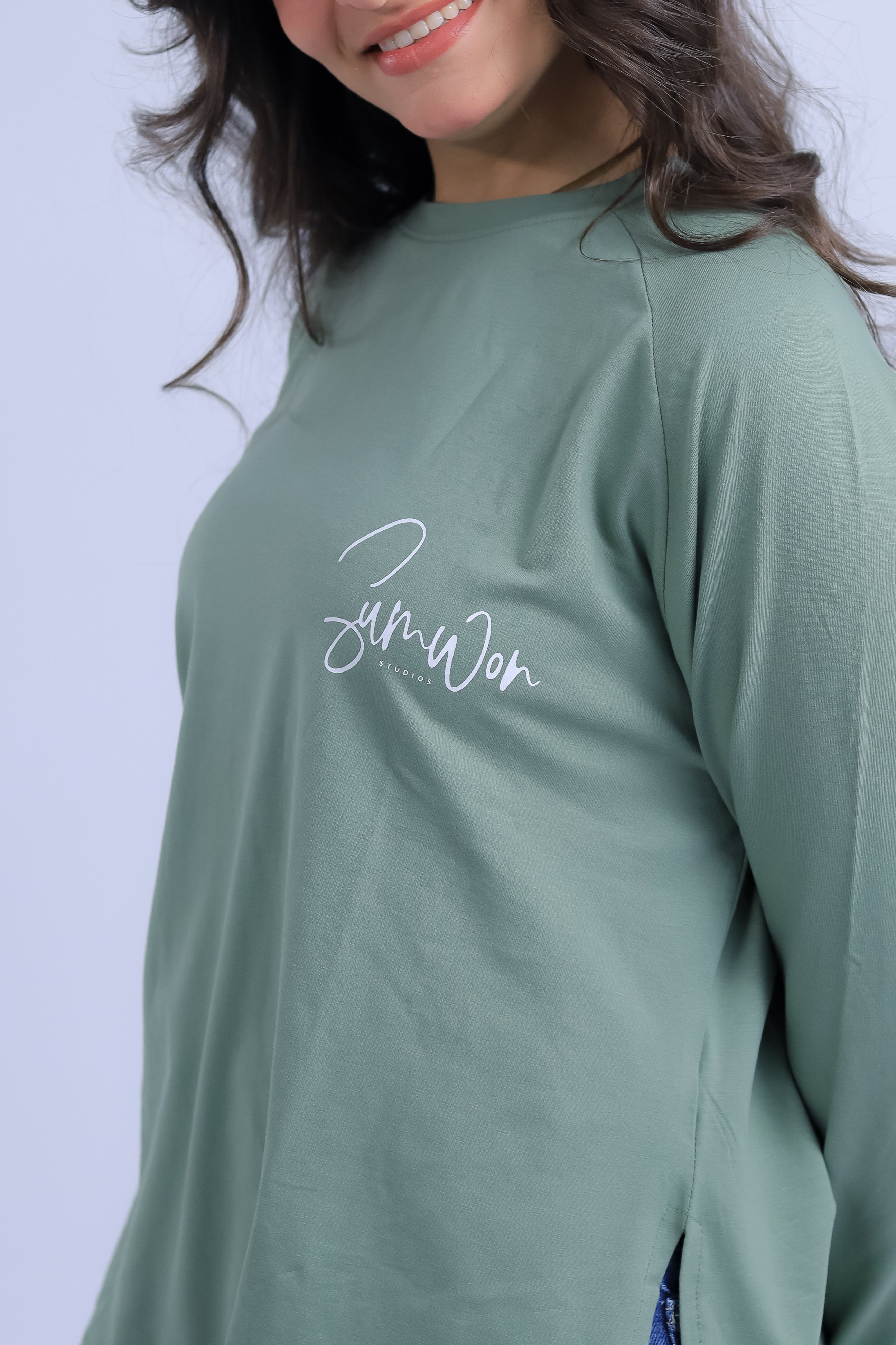 Somwon Long Sleeve Printed Tee