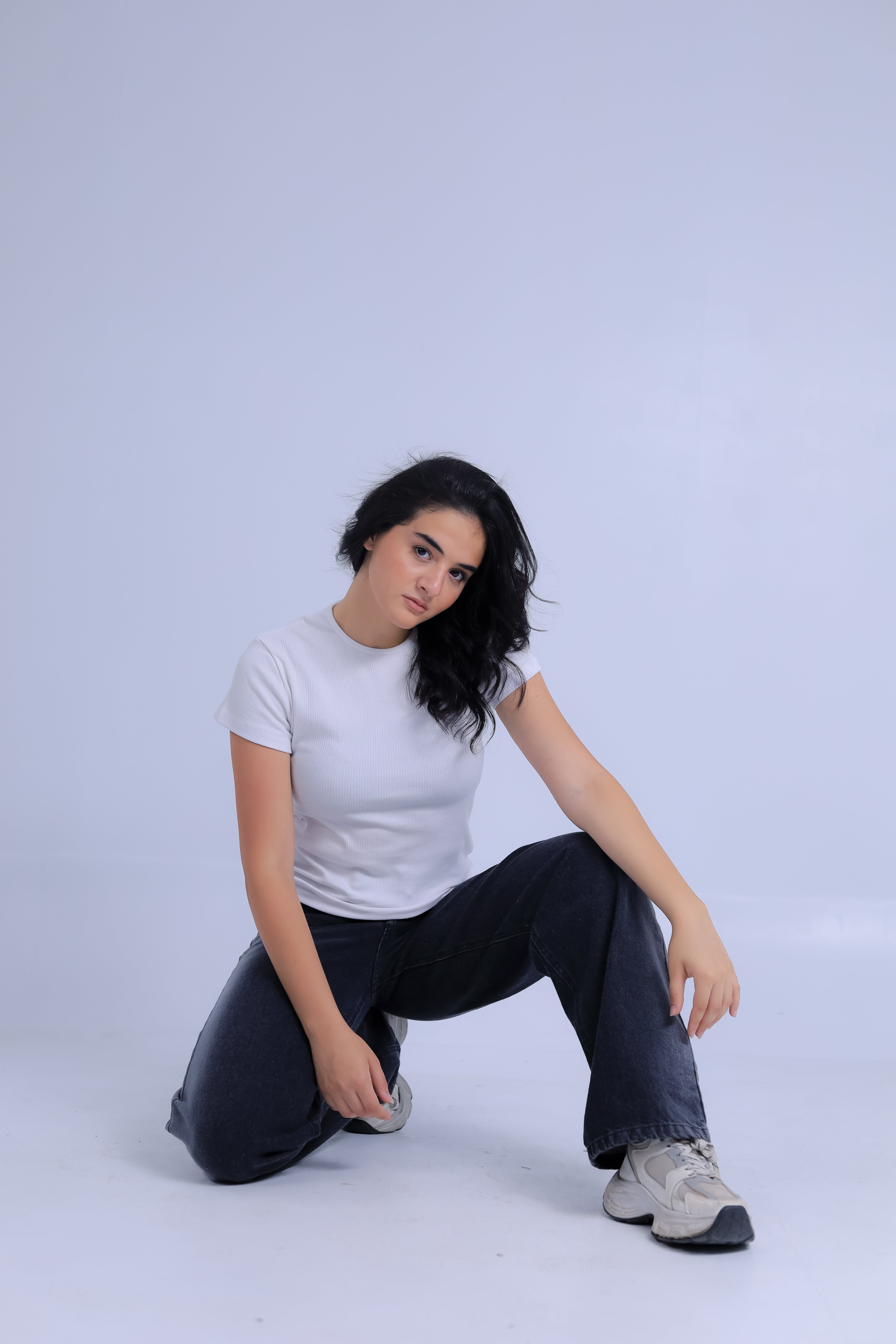 Ribbed Top Short Sleeve