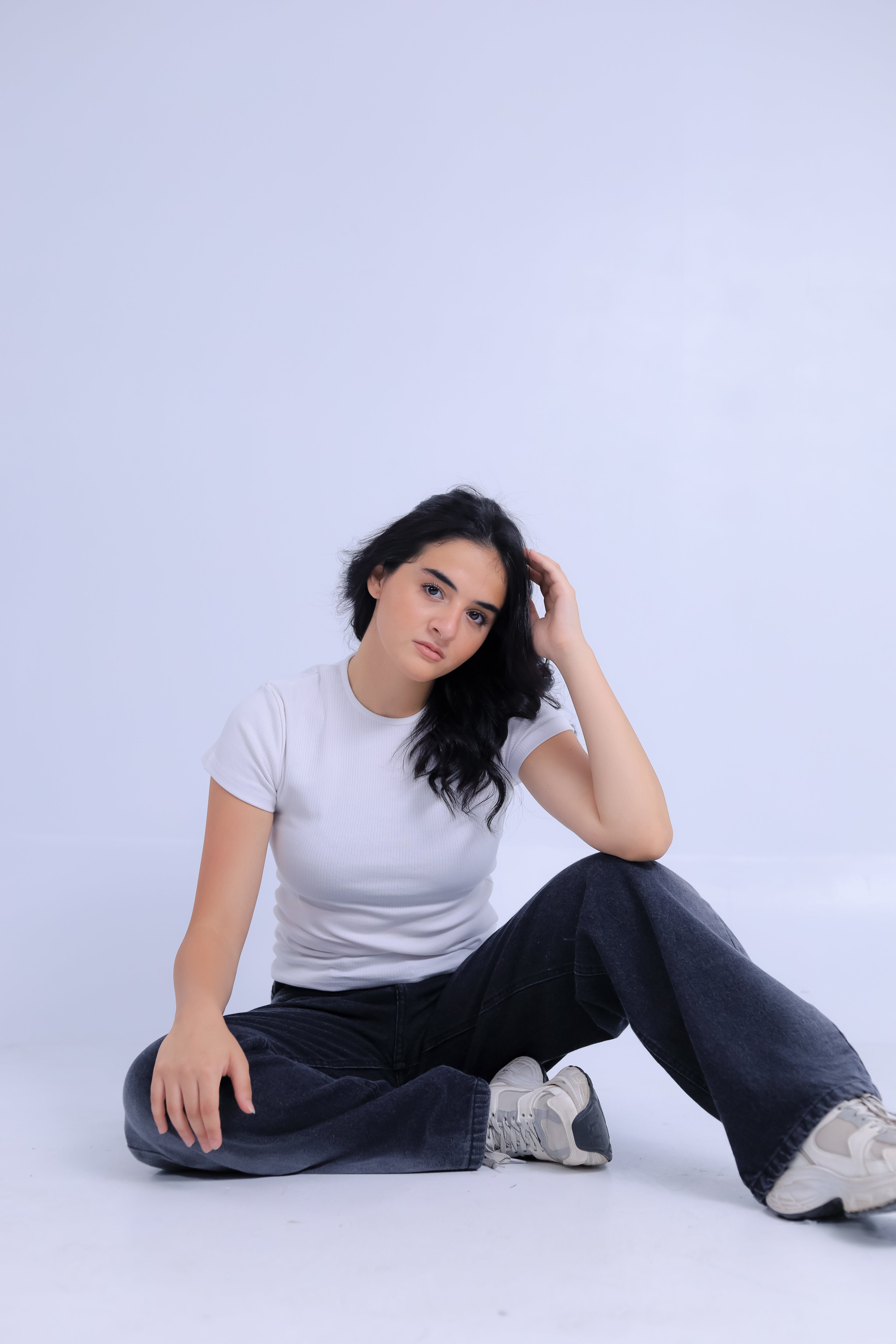 Ribbed Top Short Sleeve