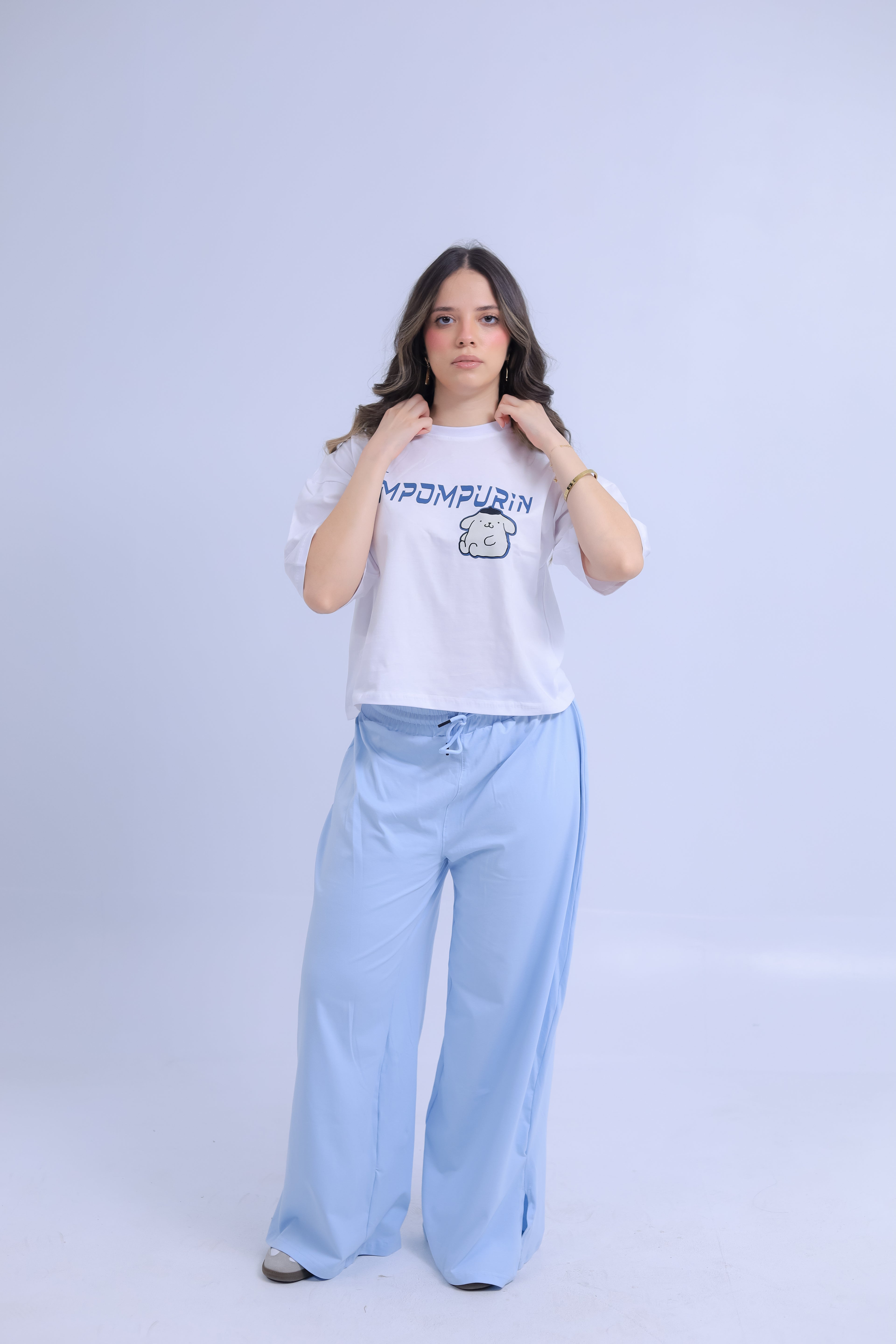 Pompompurin Print T-shirt