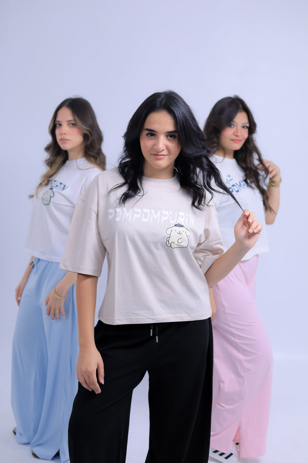 Pompompurin Print T-shirt