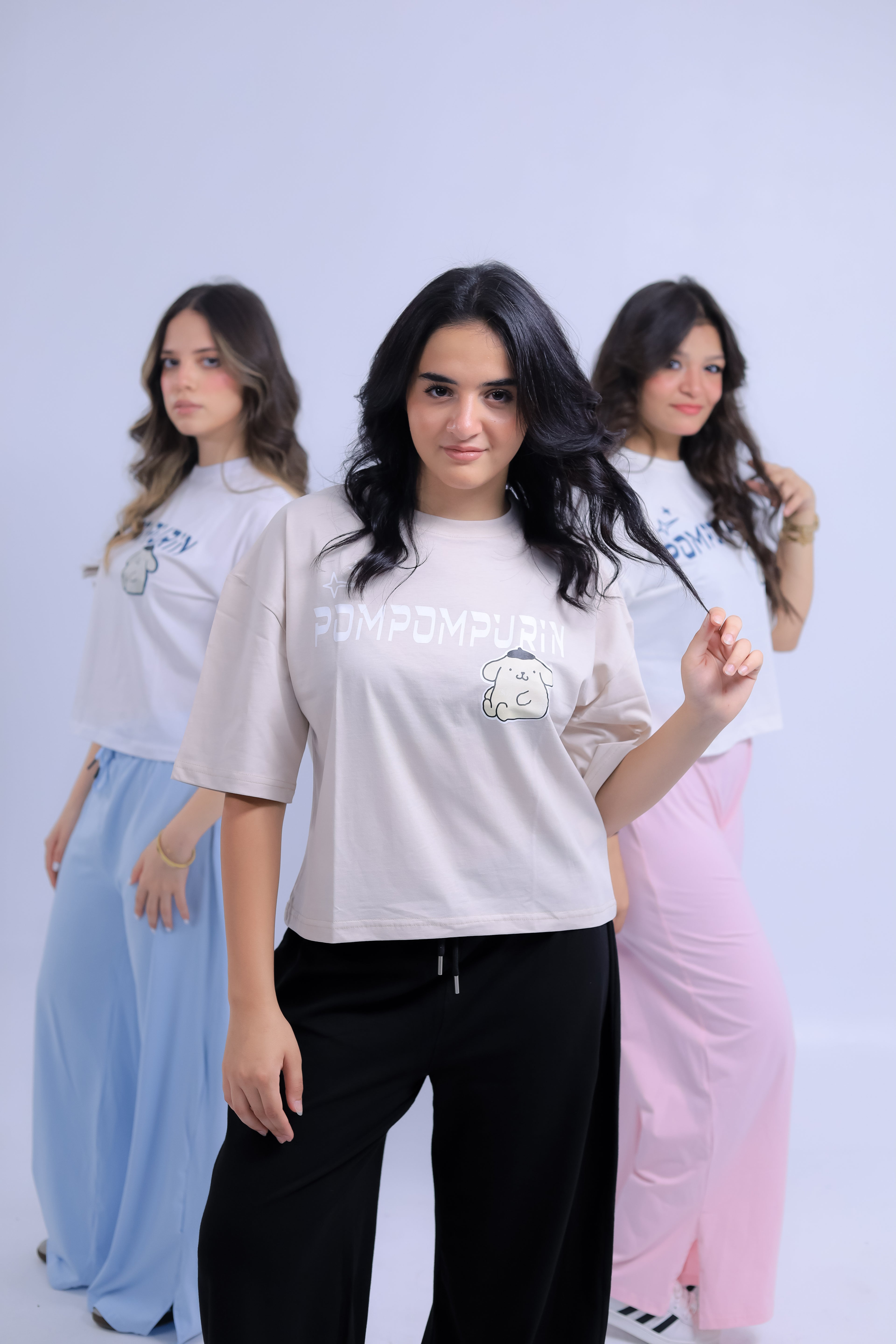 Pompompurin Print T-shirt