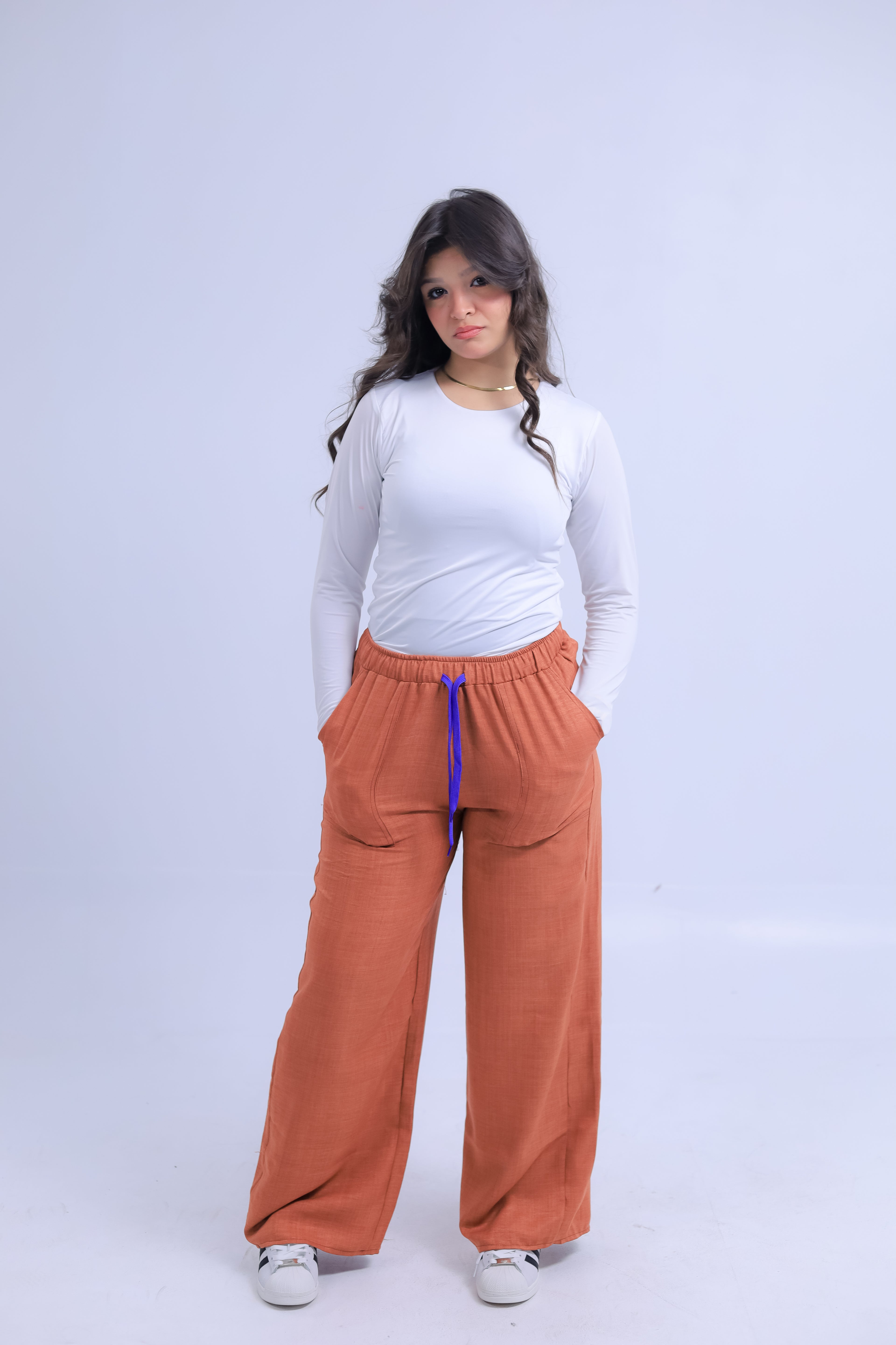 LONG SLEEVE FITTED TOP