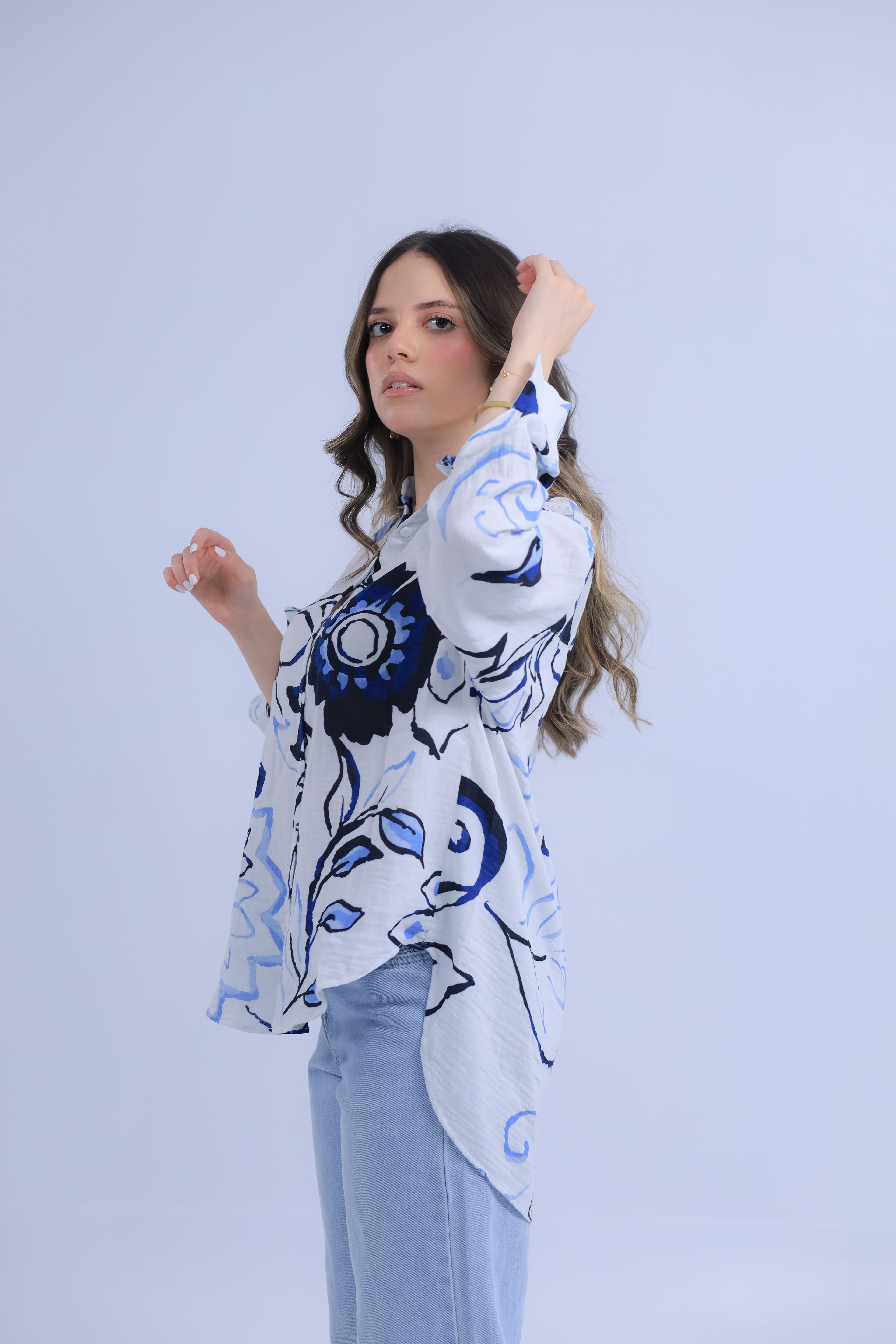 Floral Oversized Shirt