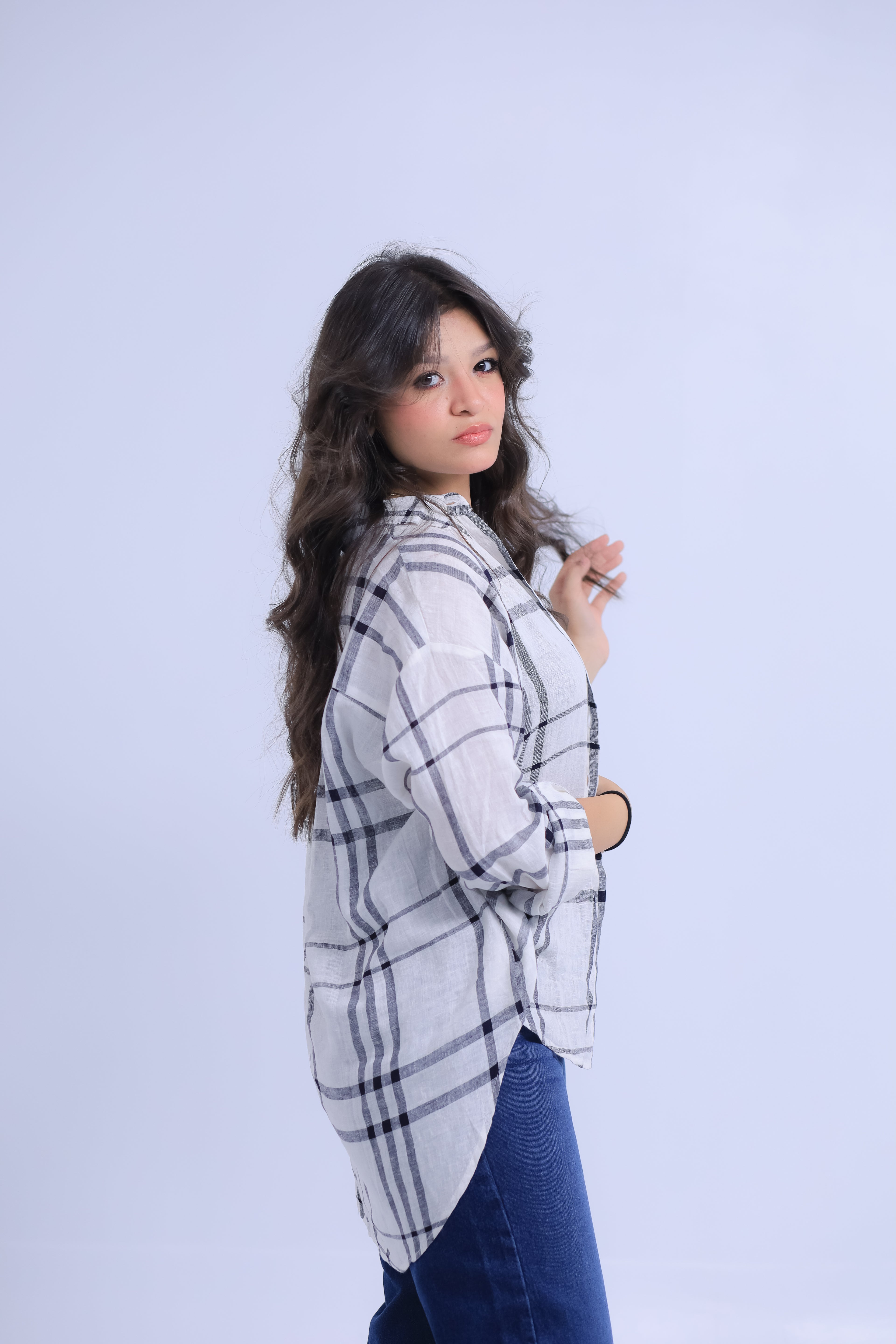 Plaid Oversized Shirt