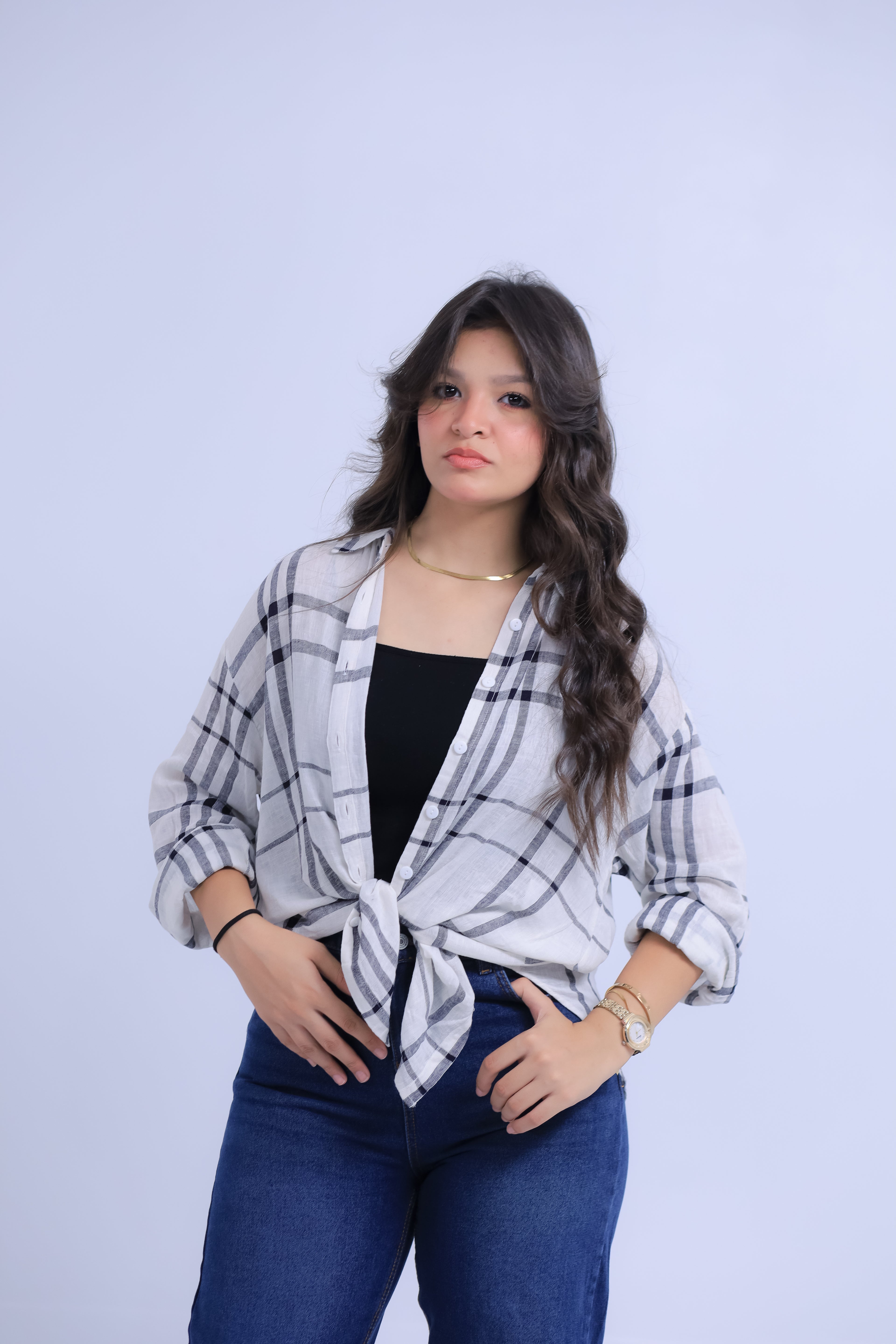 Plaid Oversized Shirt