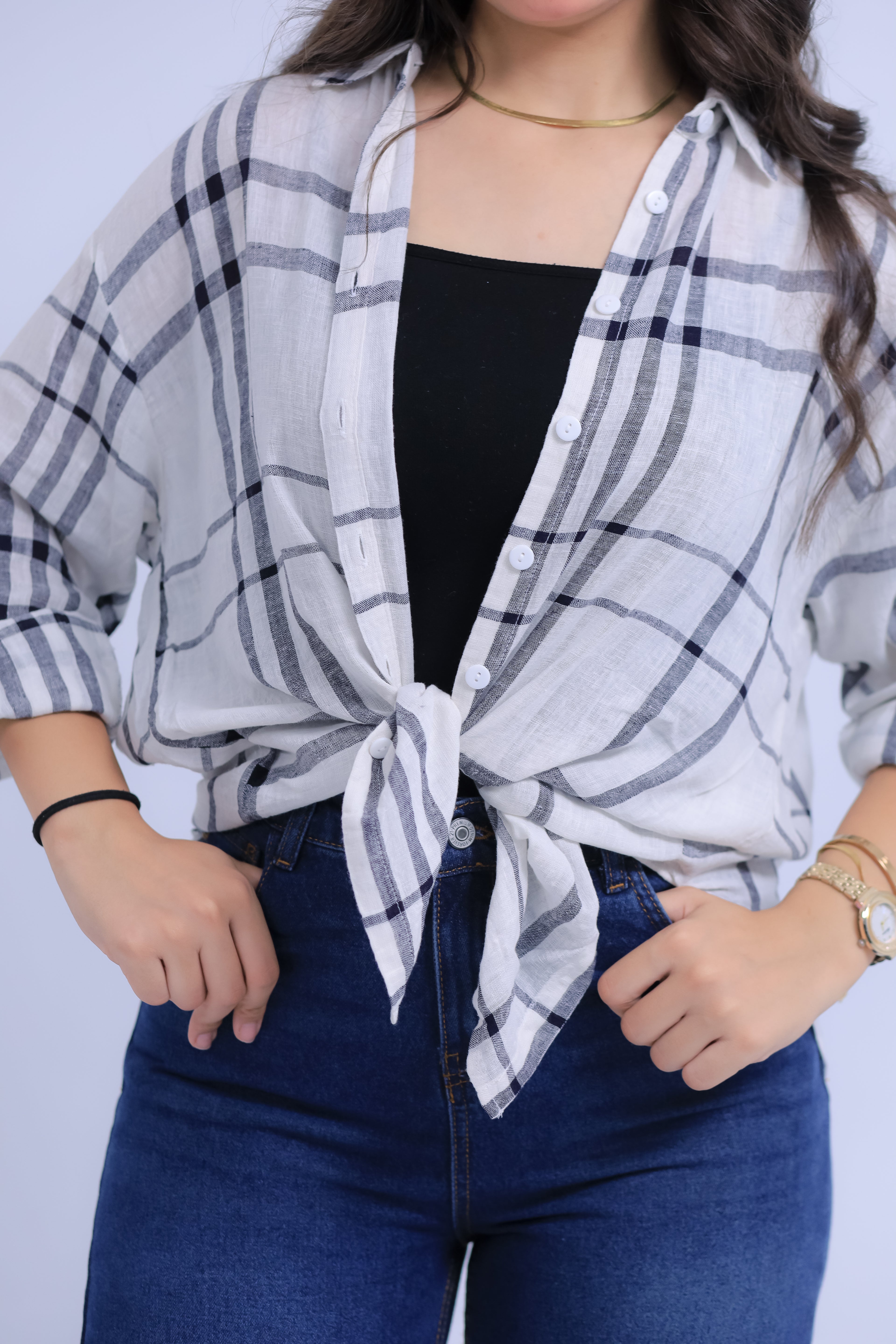 Plaid Oversized Shirt