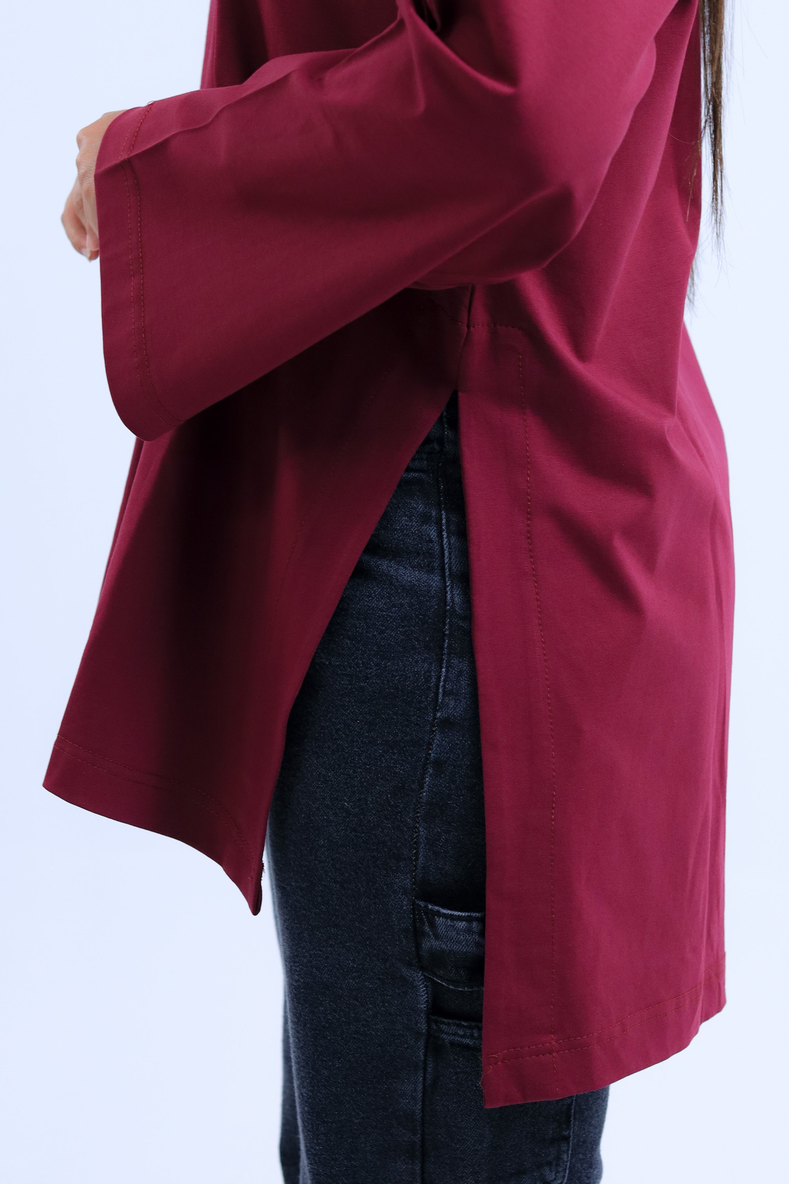 Oversized Basic Cotton Tee