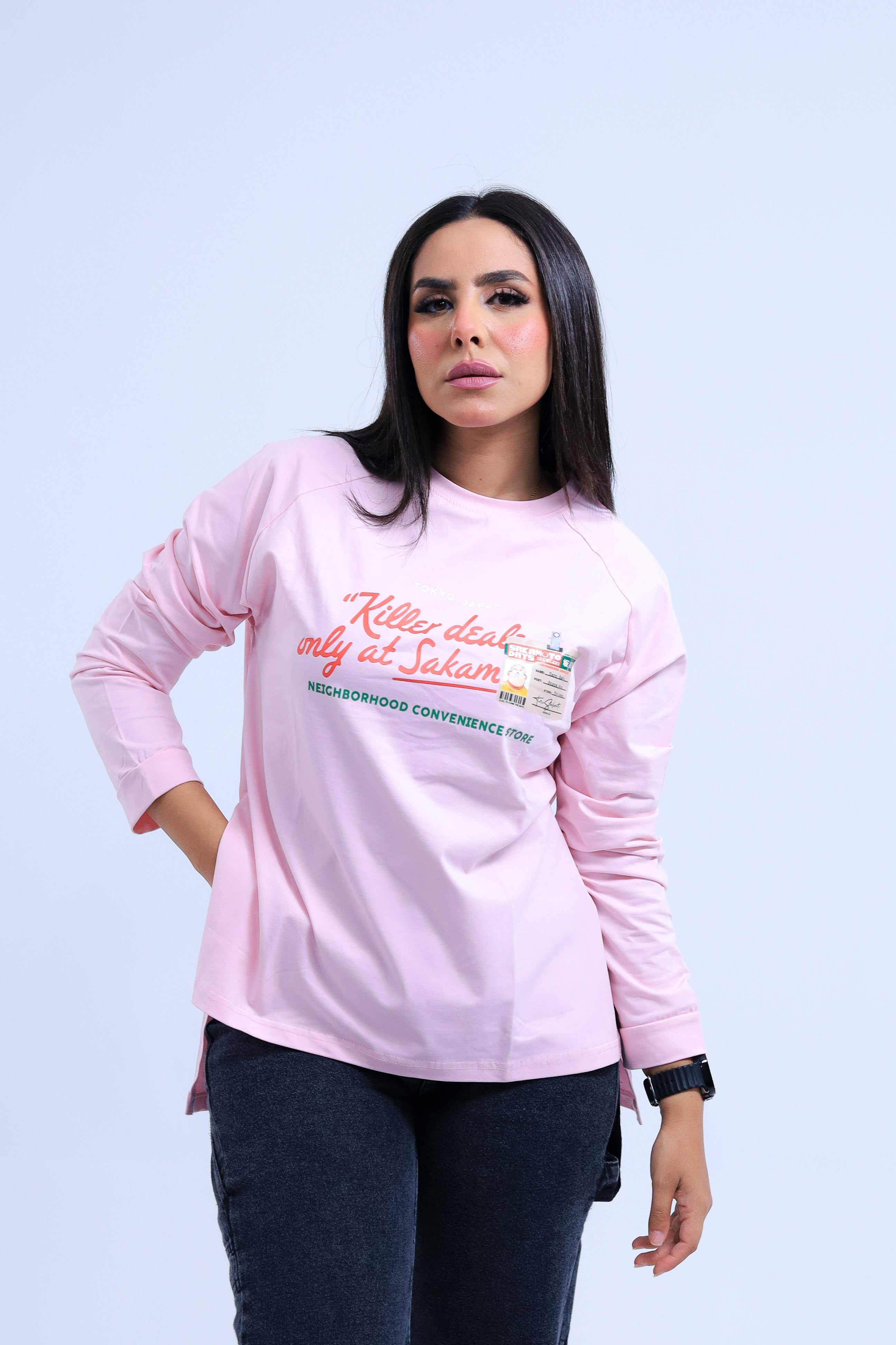Tokyo , Japan Long Sleeve Printed Tee