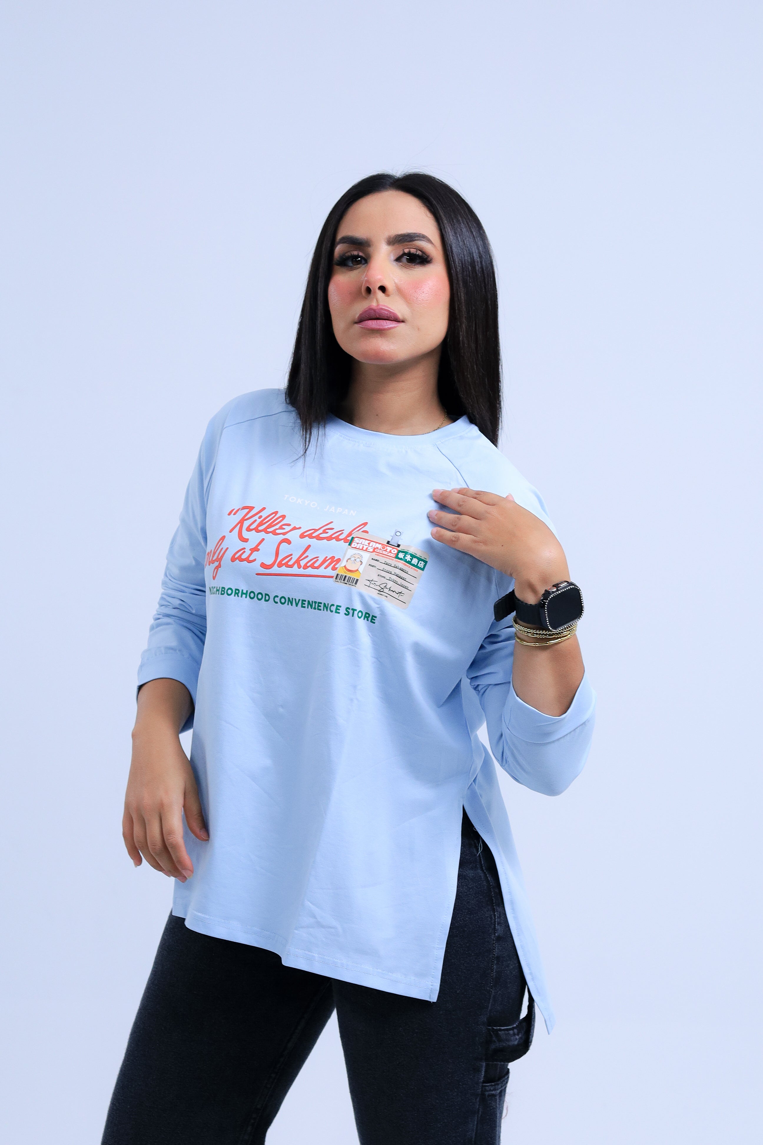 Tokyo , Japan Long Sleeve Printed Tee