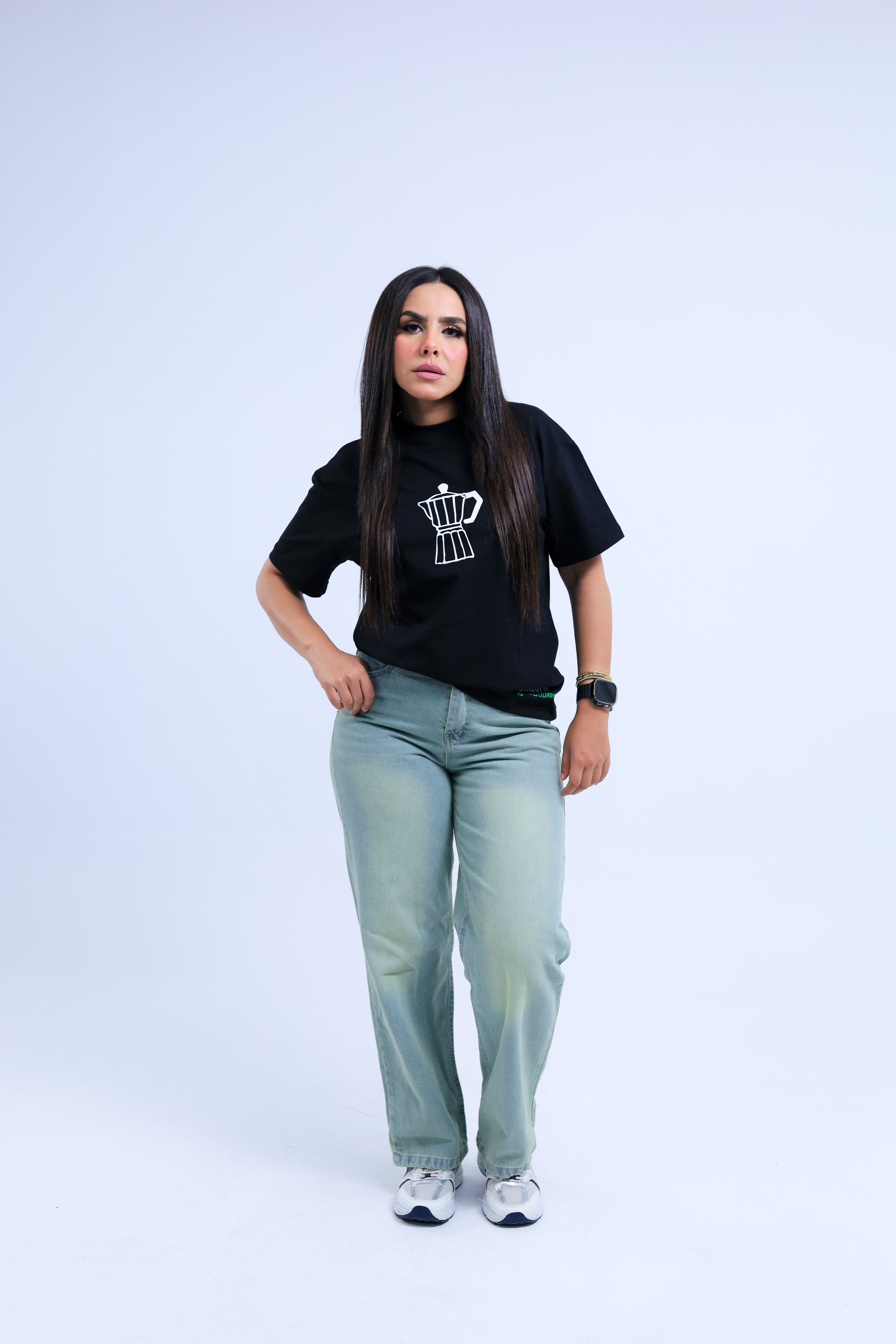 Bialet Oversized Printed Tee