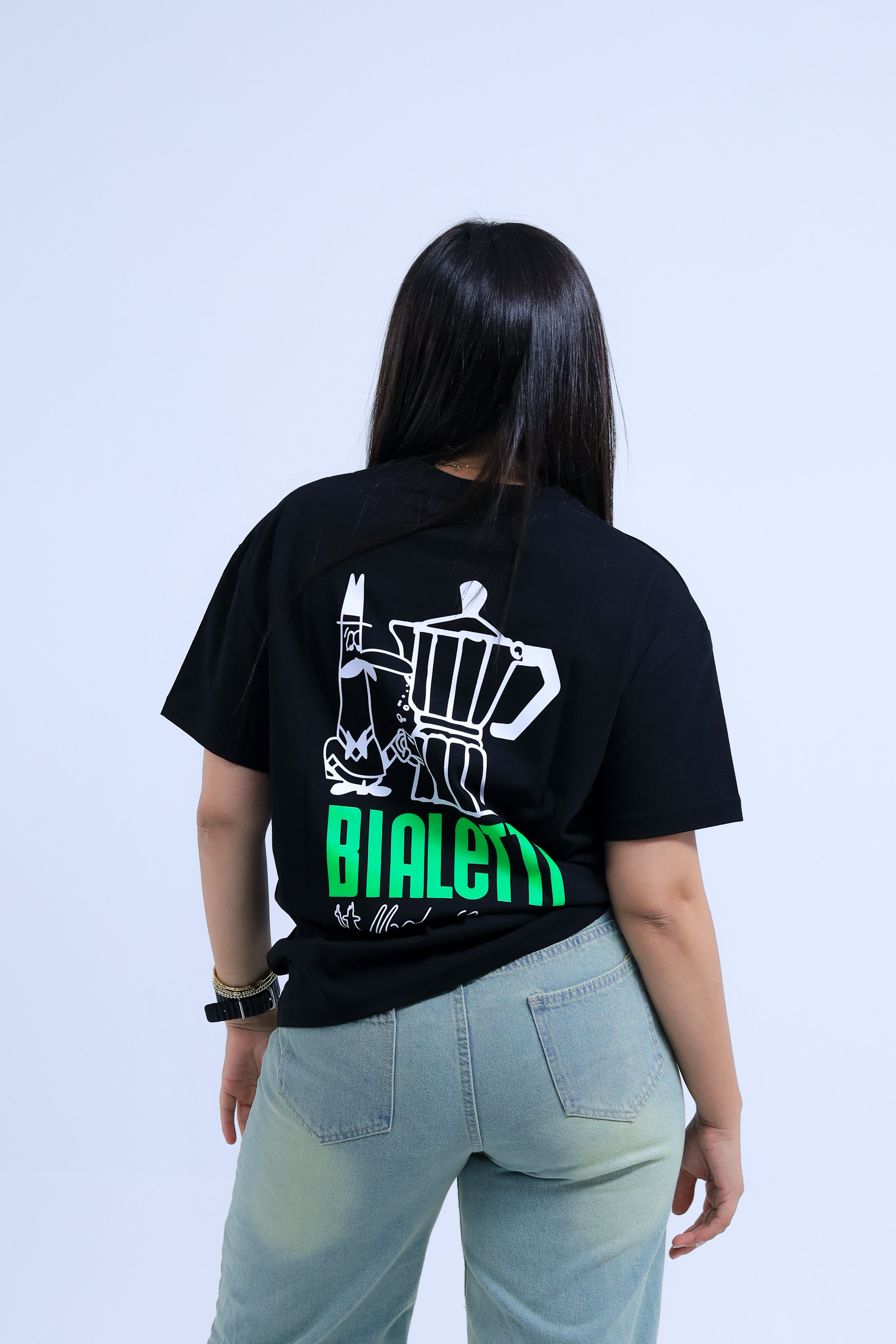 Bialet Oversized Printed Tee