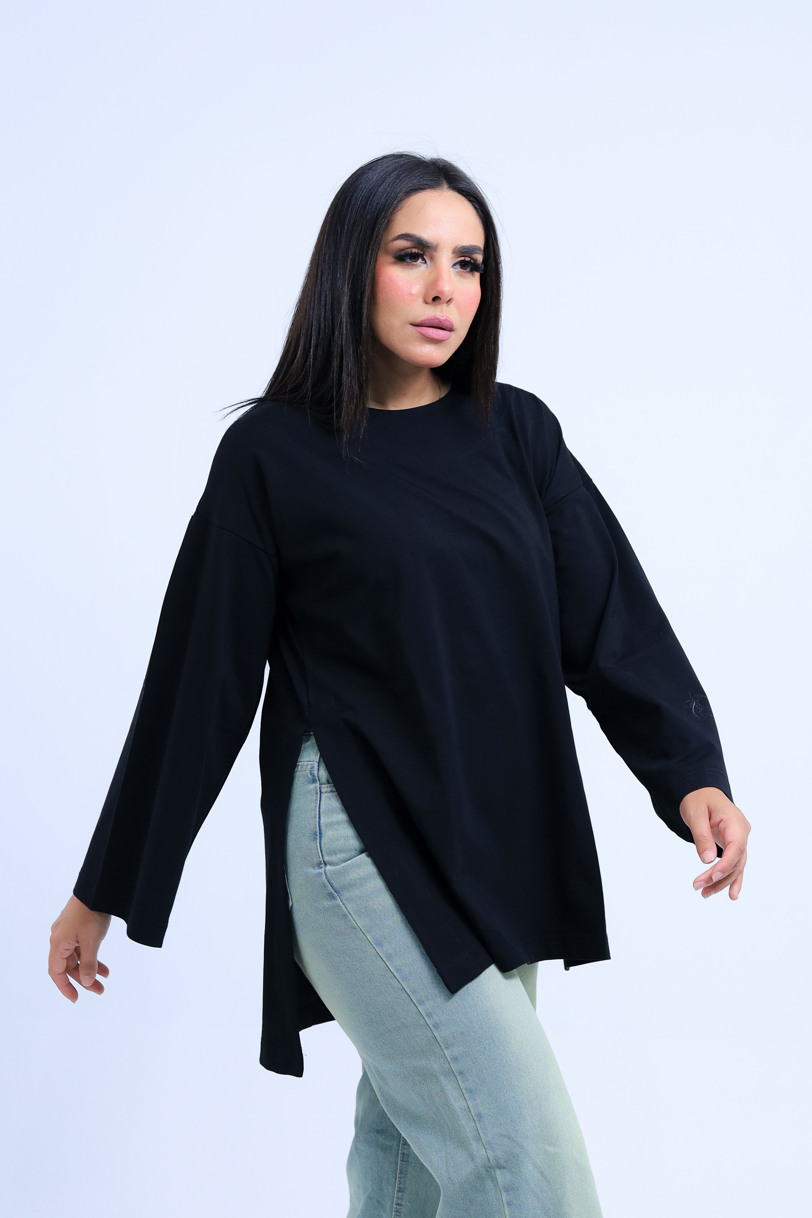 Oversized Basic Cotton Tee